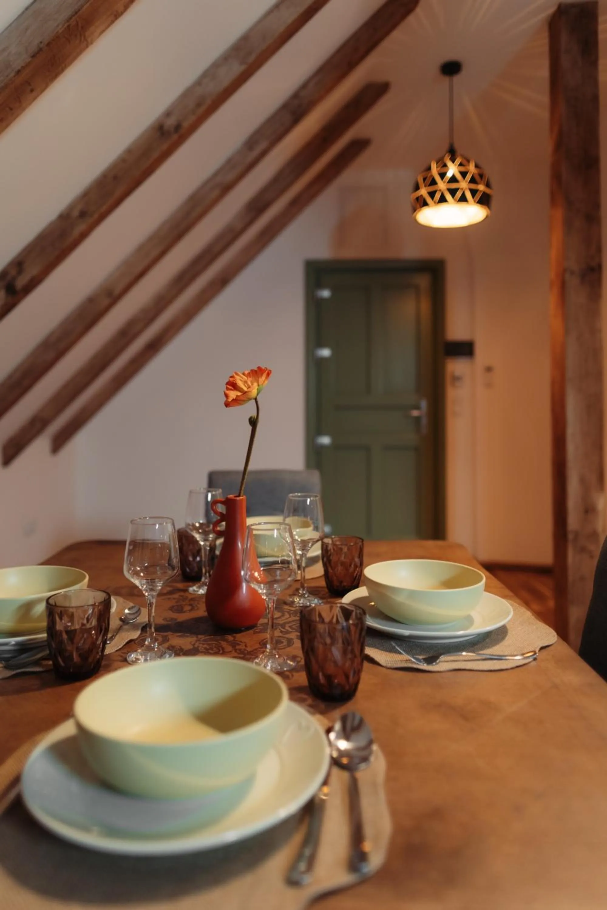 Dining area in Casa 1901