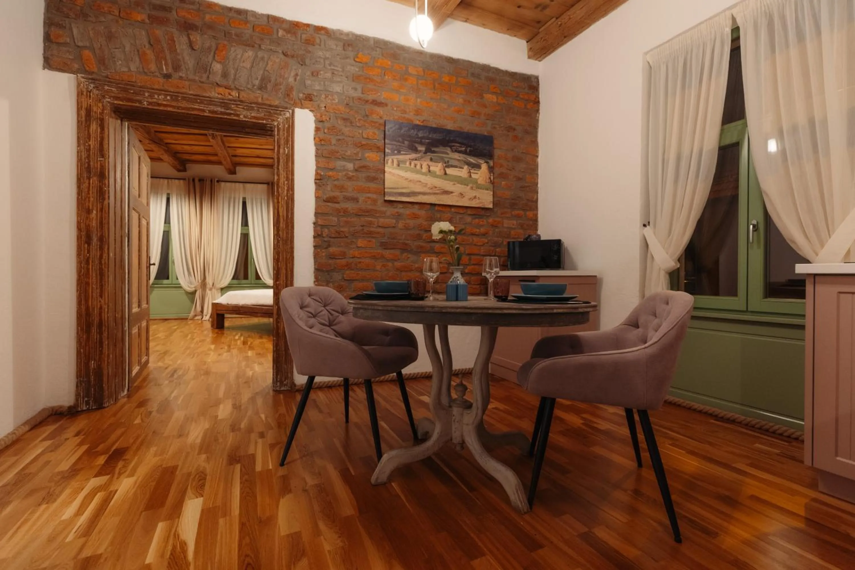 Dining area in Casa 1901