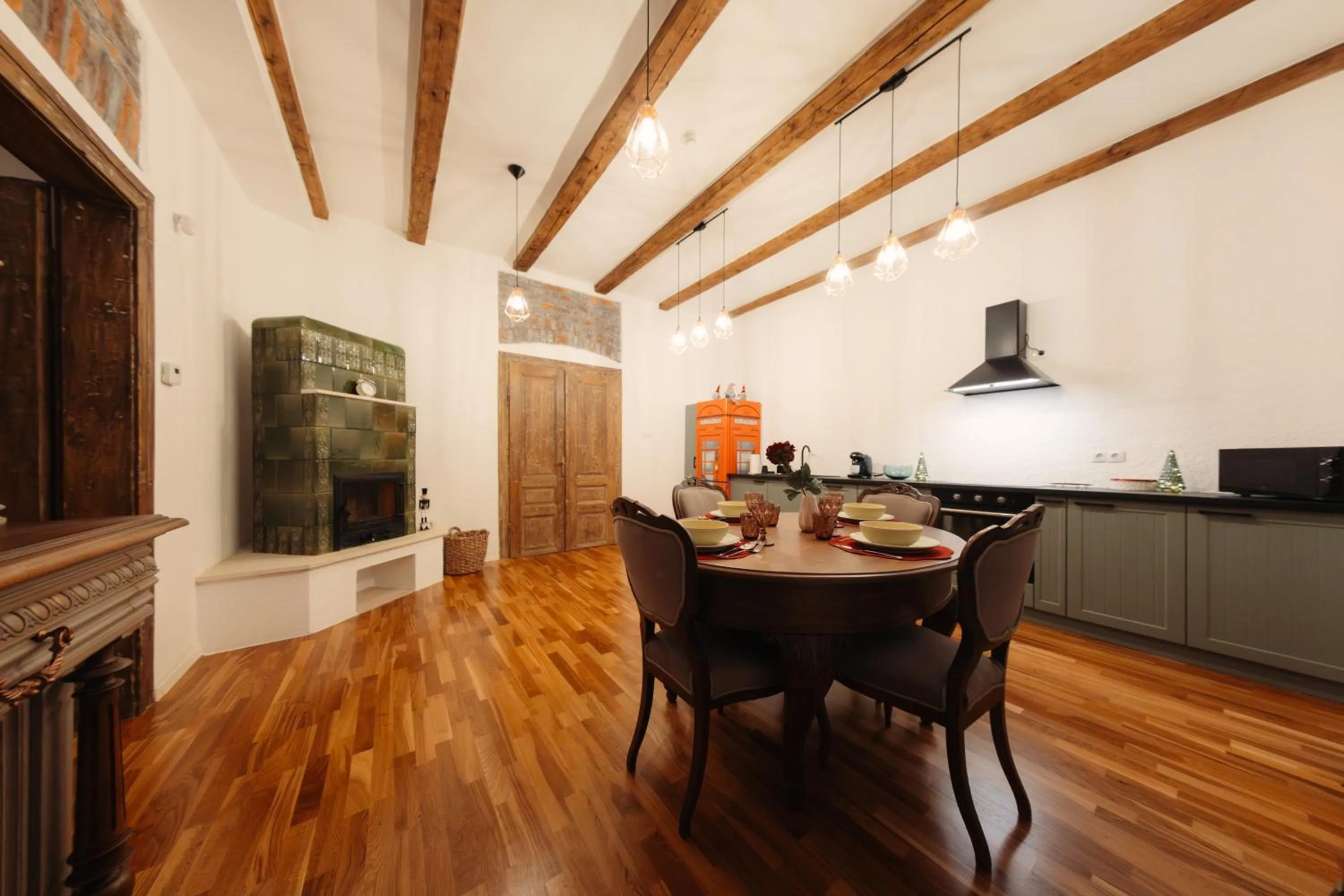 Dining area in Casa 1901