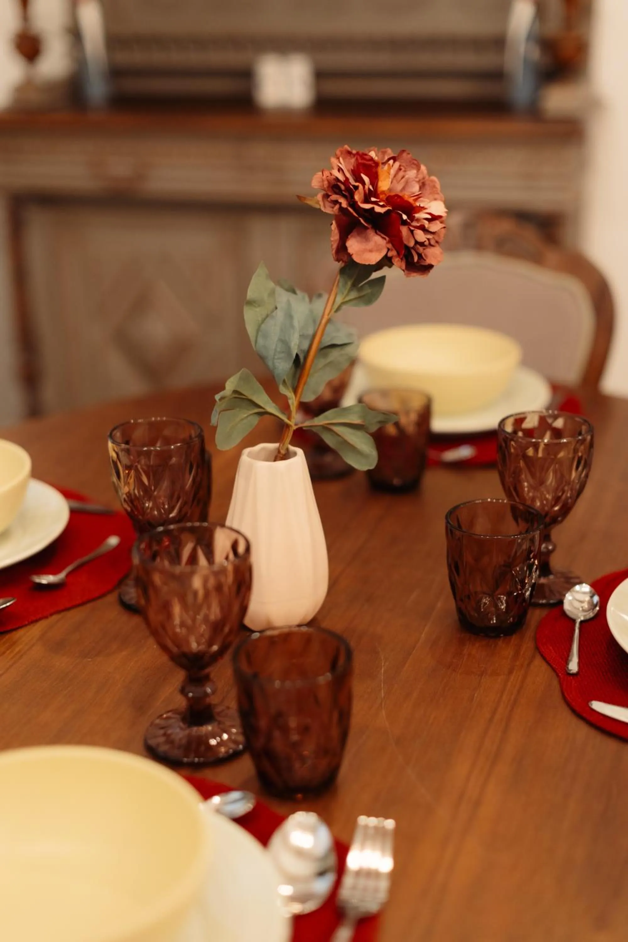 Dining area in Casa 1901