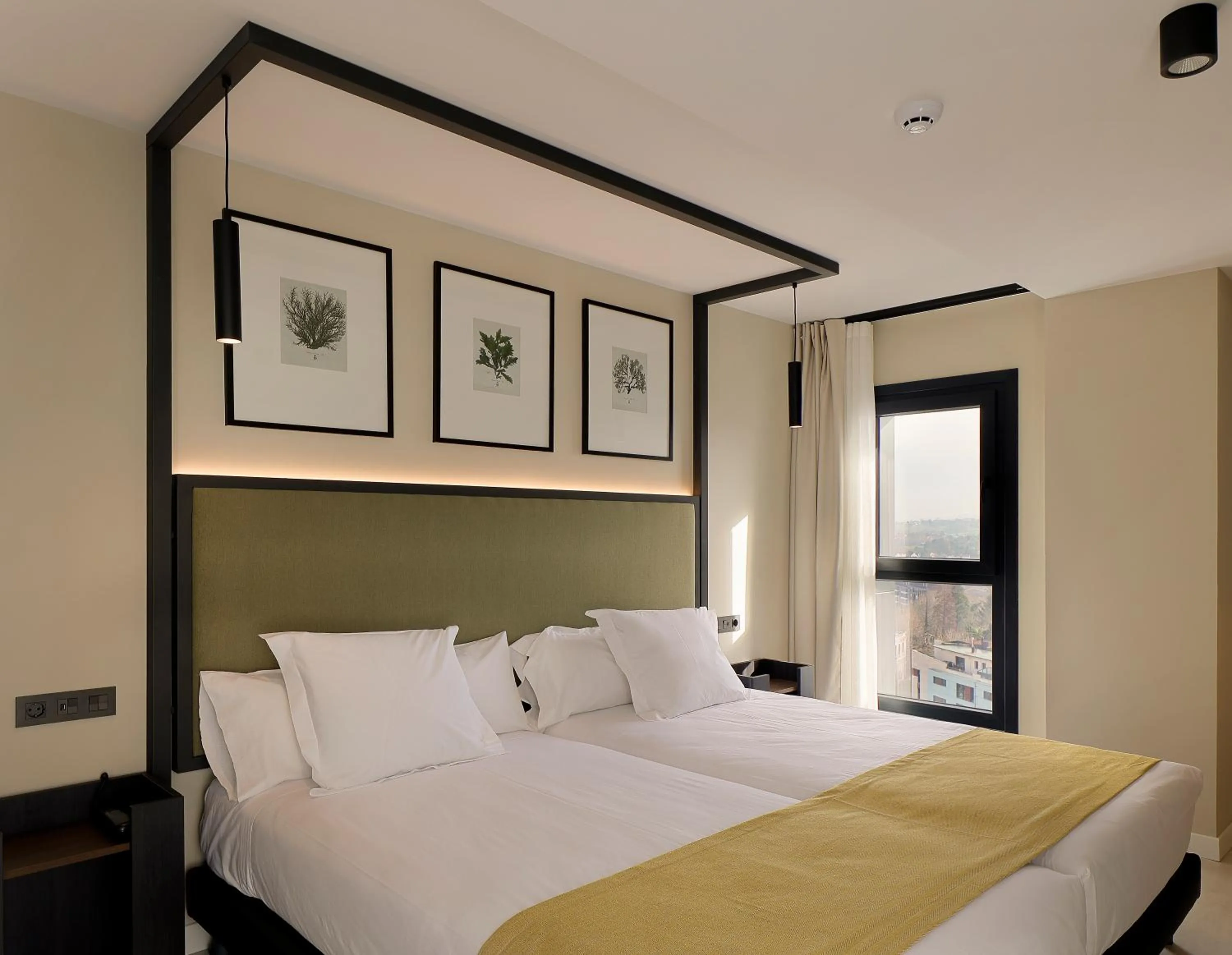 Decorative detail, Bed in Nuvō Hotel Boutique