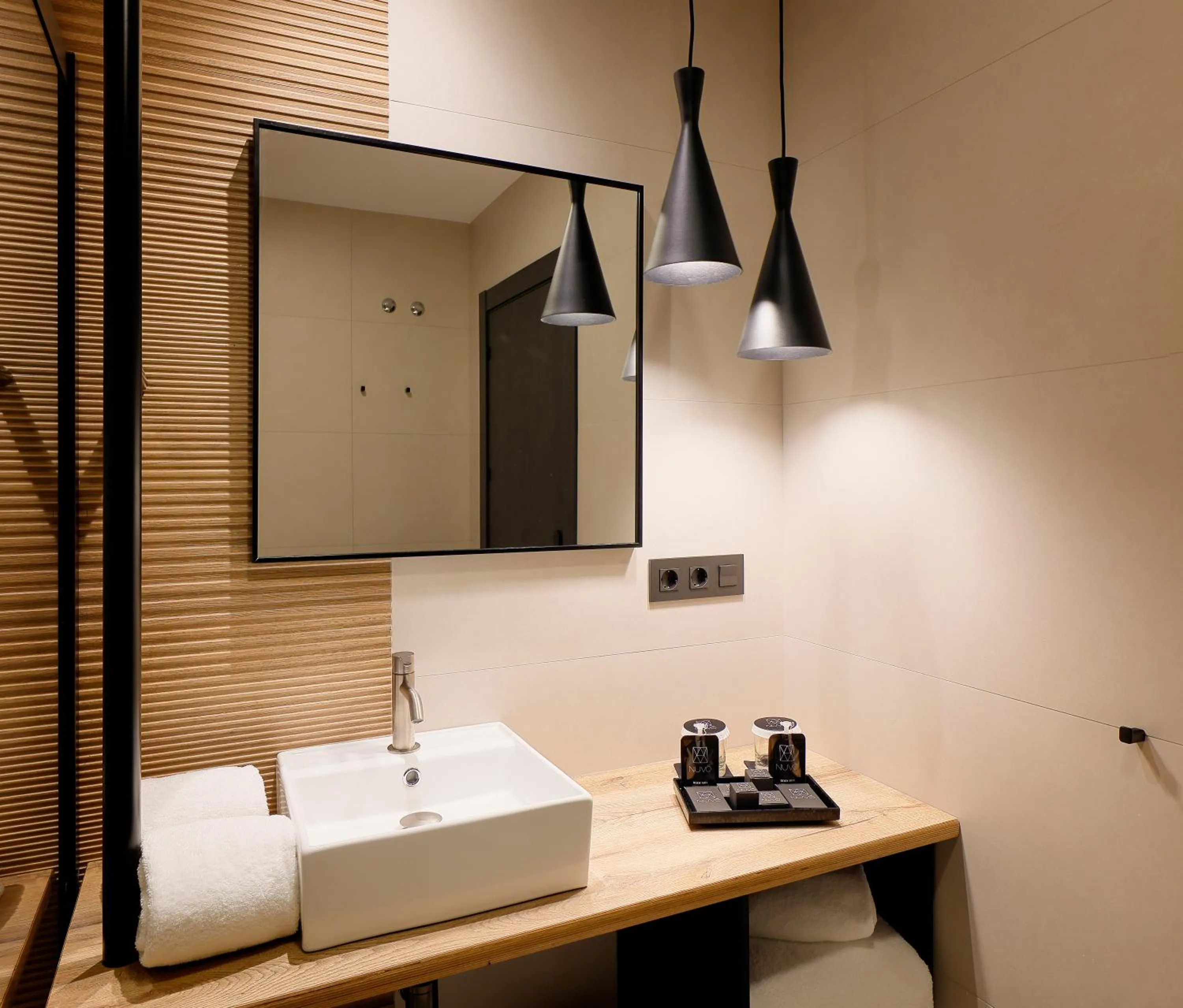 Bathroom in Nuvō Hotel Boutique