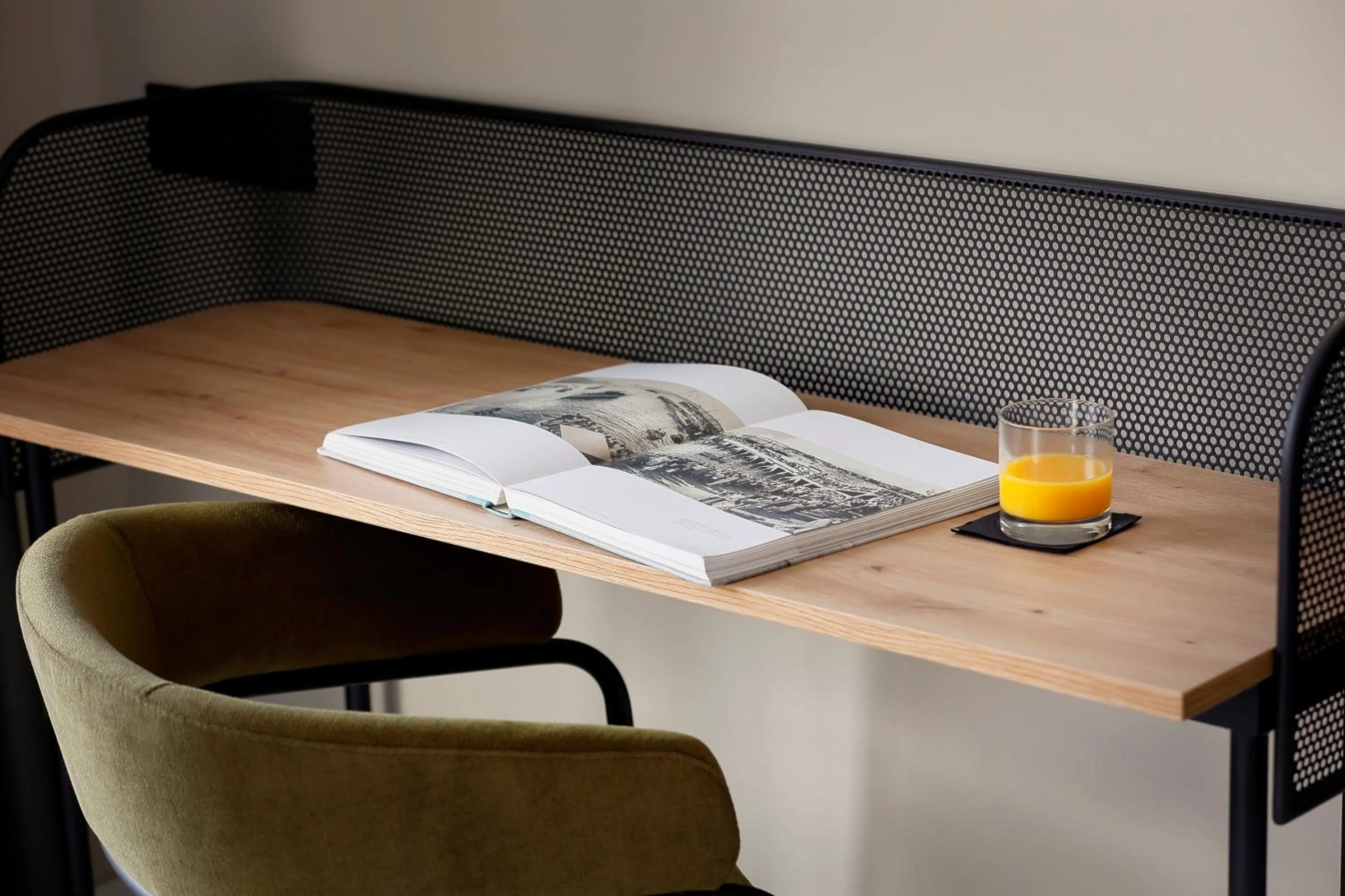 Decorative detail in Nuvō Hotel Boutique