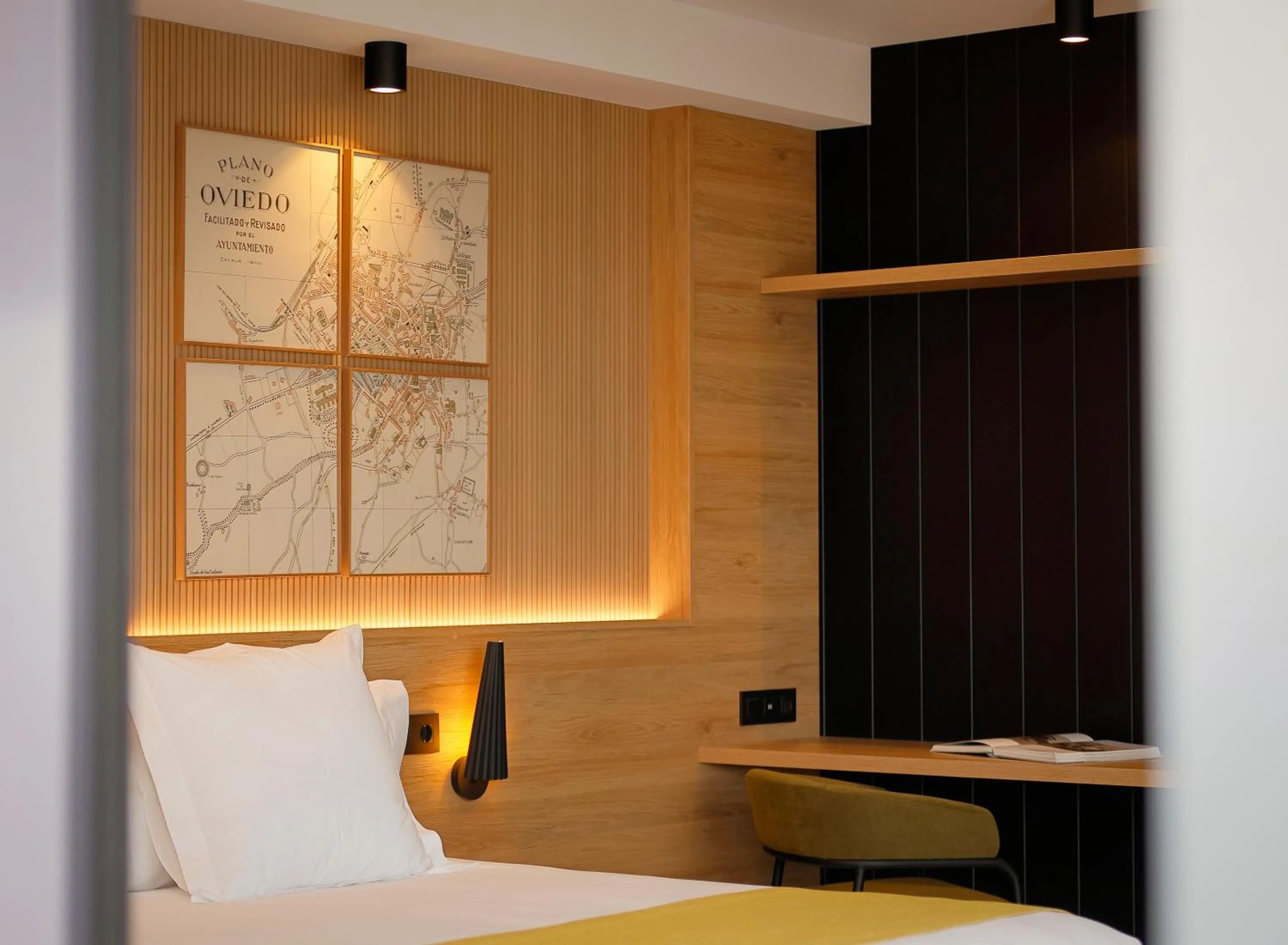 Decorative detail, Bed in Nuvō Hotel Boutique