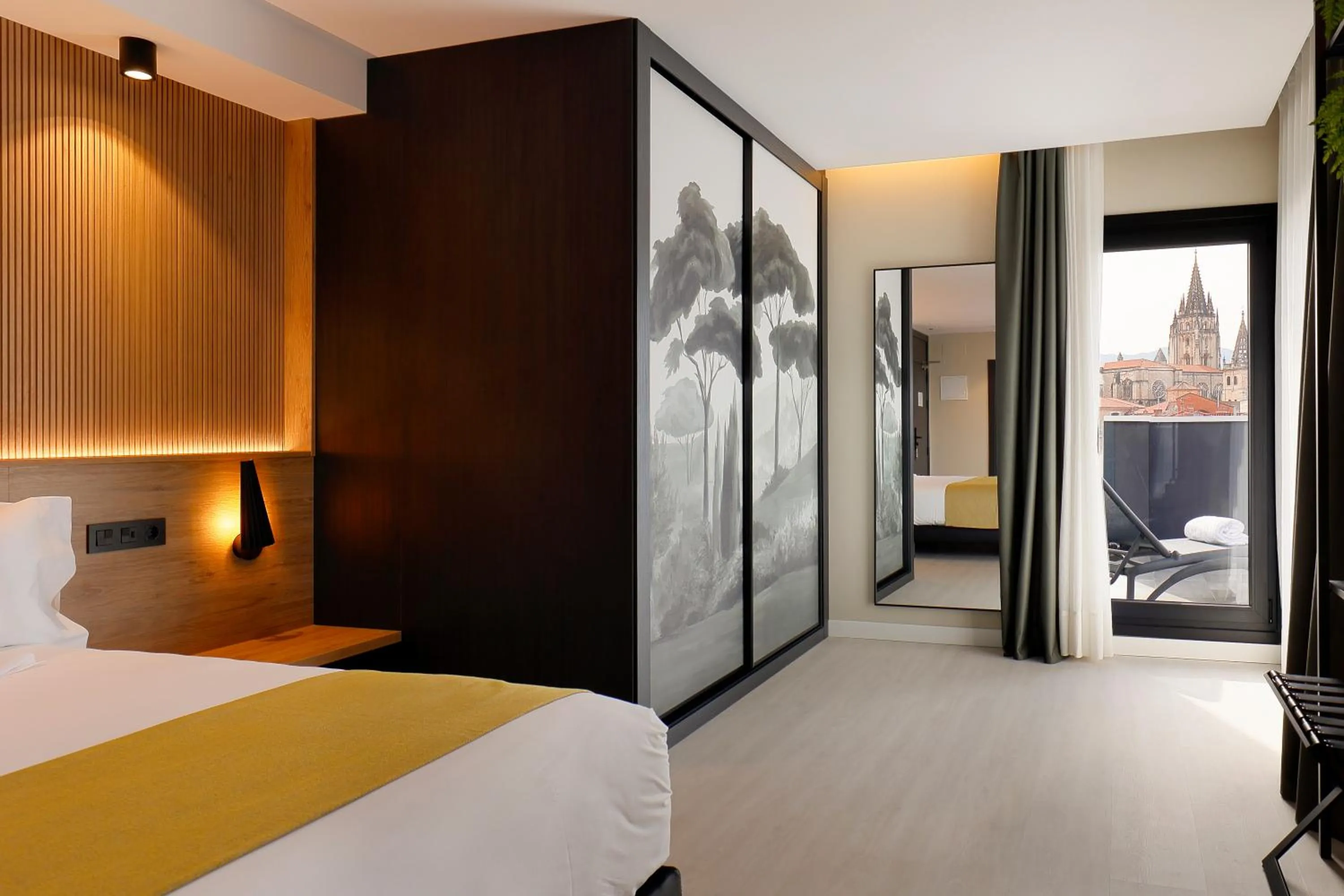 Decorative detail, Bed in Nuvō Hotel Boutique