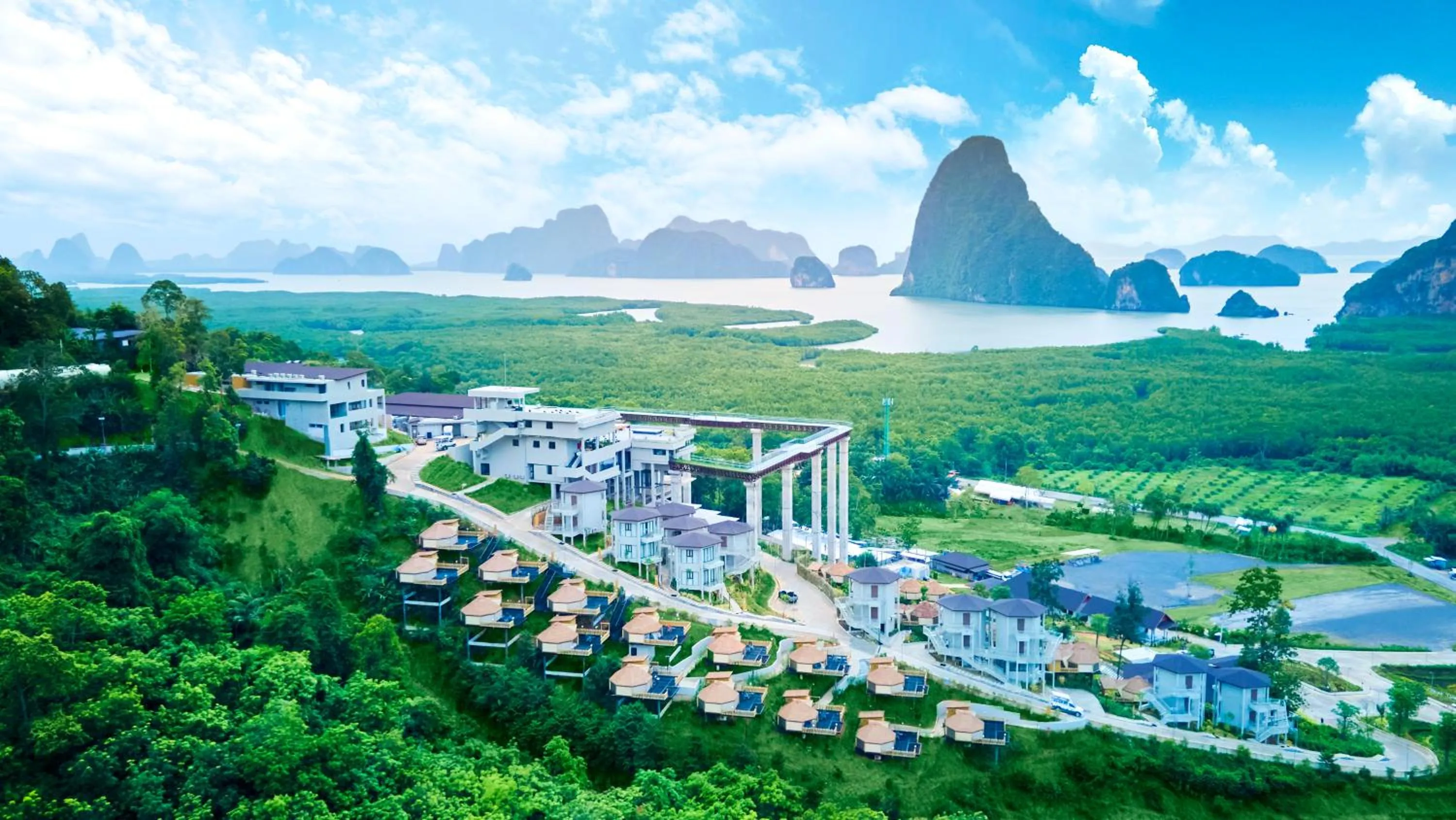 Bird's eye view in Beyond Skywalk Nangshi