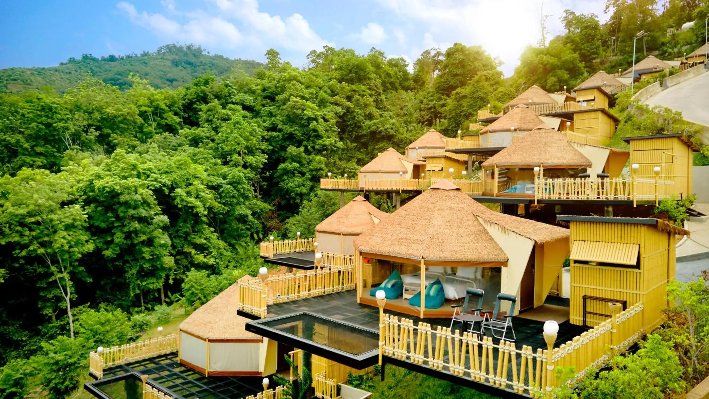 Forest Tent in Beyond Skywalk Nangshi Forest Tent in Beyond Skywalk Nangshi