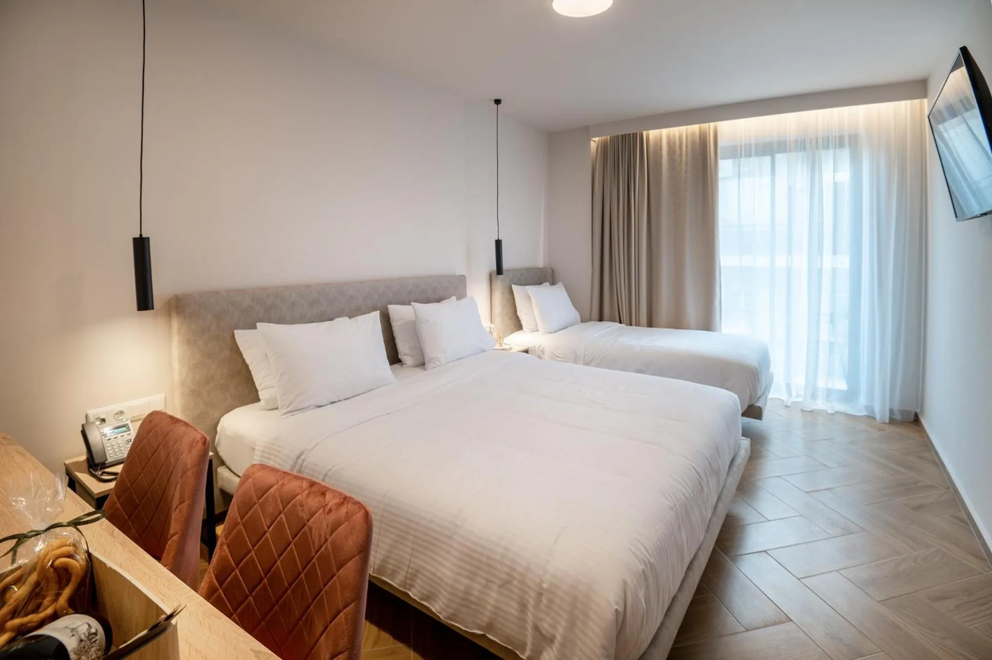 Bedroom, Bed in IRA - ΗΡΑ Hotel