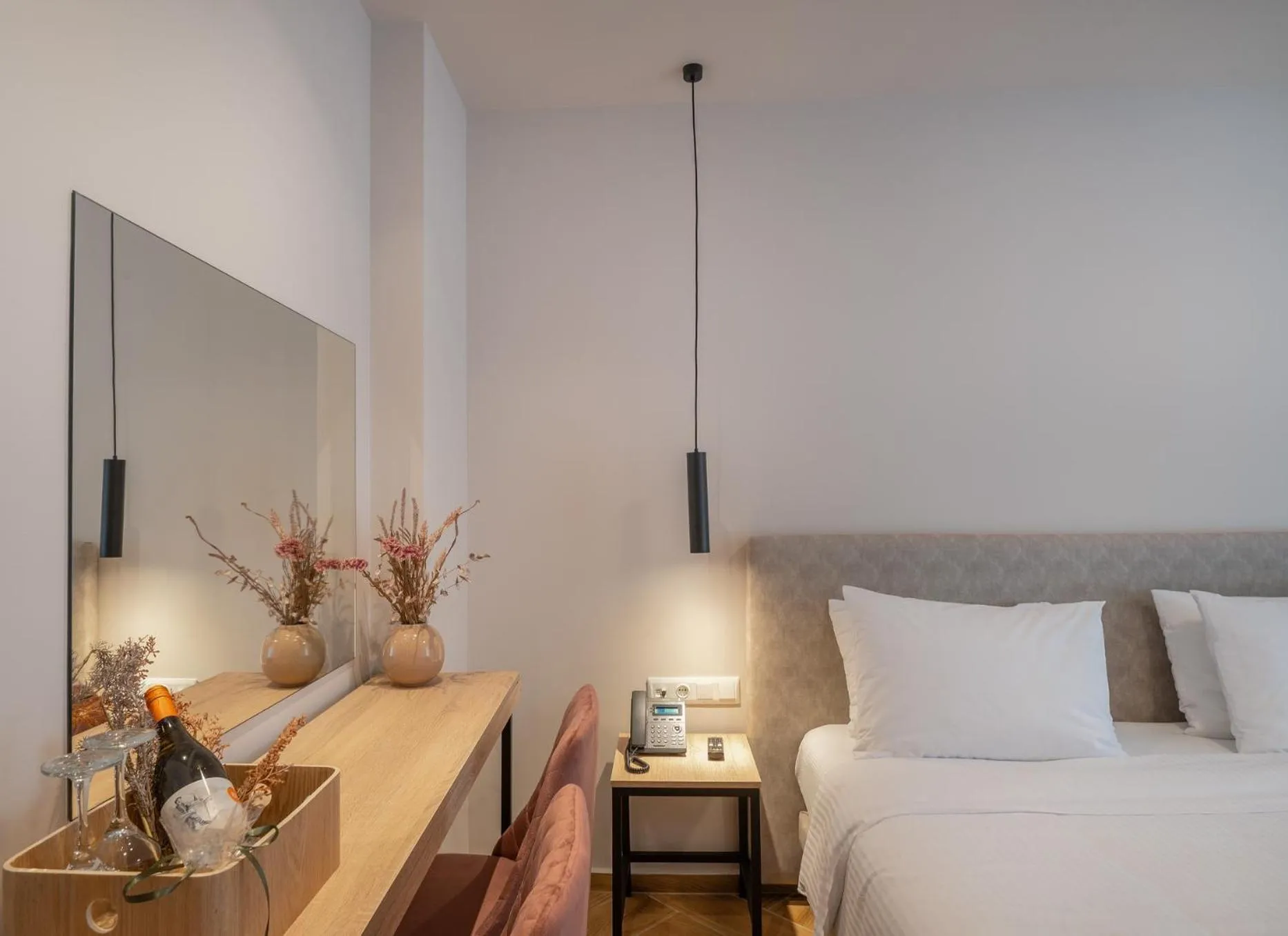 Photo of the whole room, Bed in IRA - ΗΡΑ Hotel