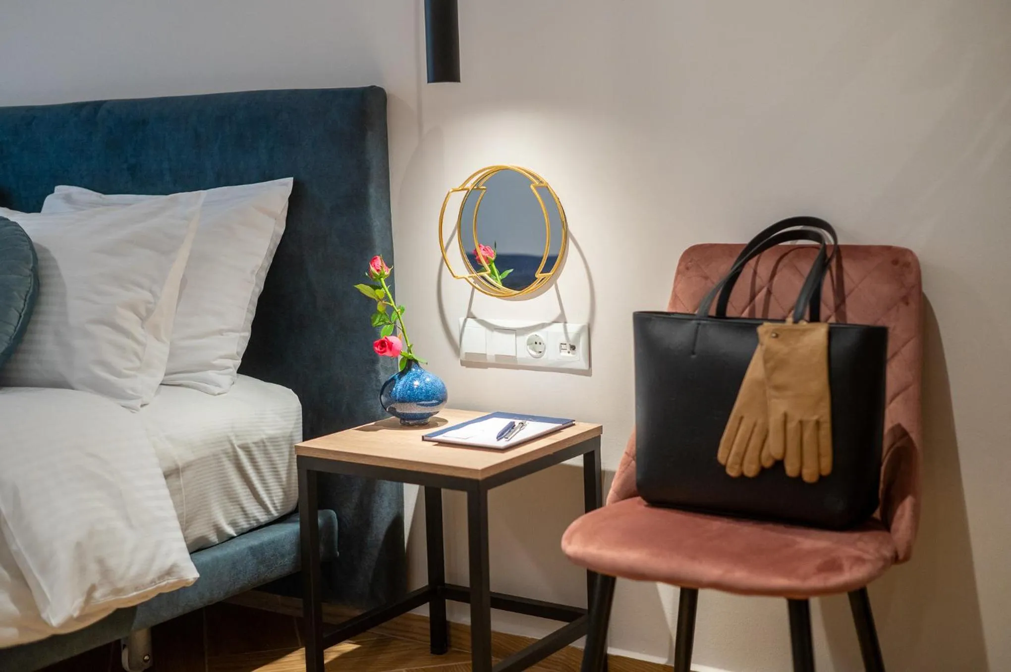 Decorative detail, Bed in IRA - ΗΡΑ Hotel