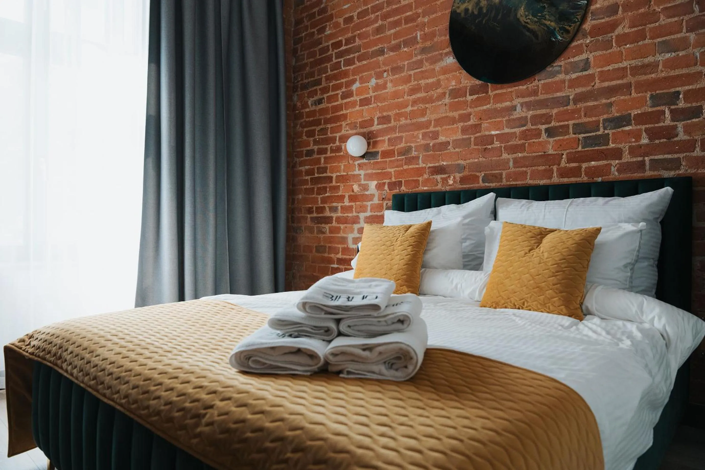 Photo of the whole room, Bed in Apartamenty BIBLIO