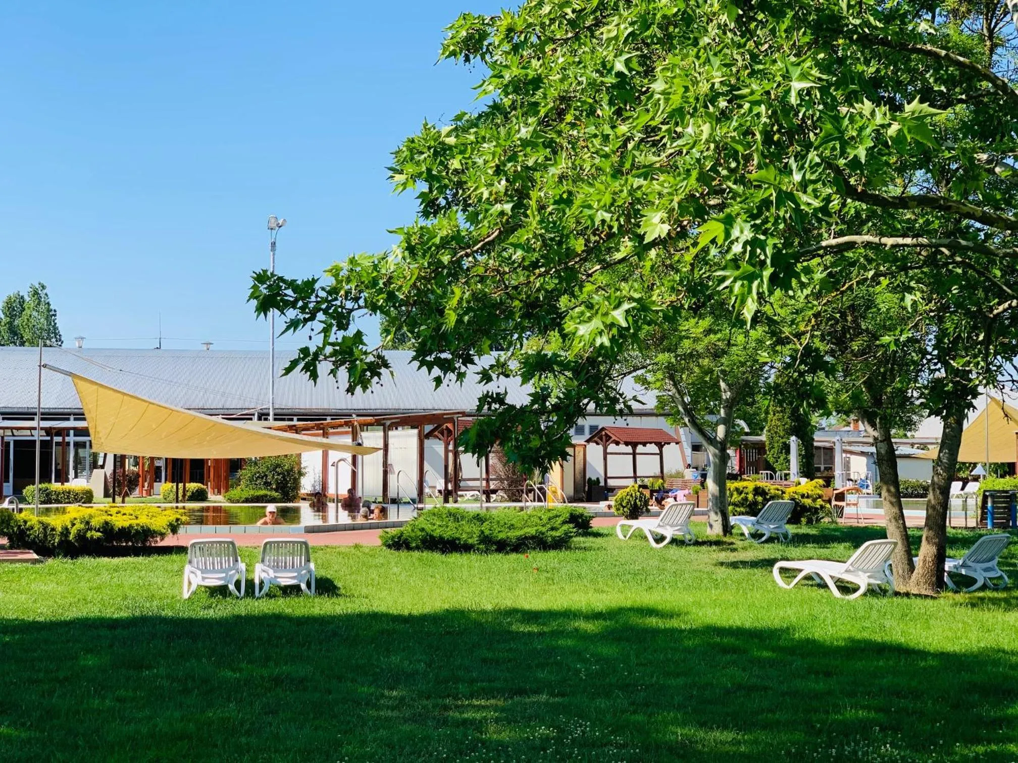 Garden in Barack Thermal Hotel and Spa