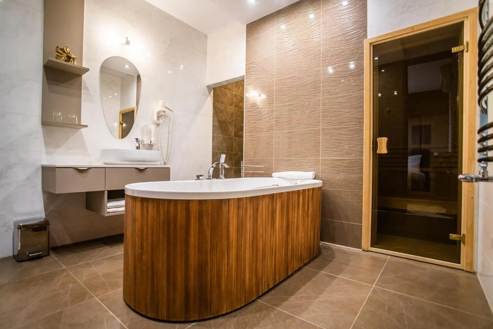 Sauna in Barack Thermal Hotel and Spa