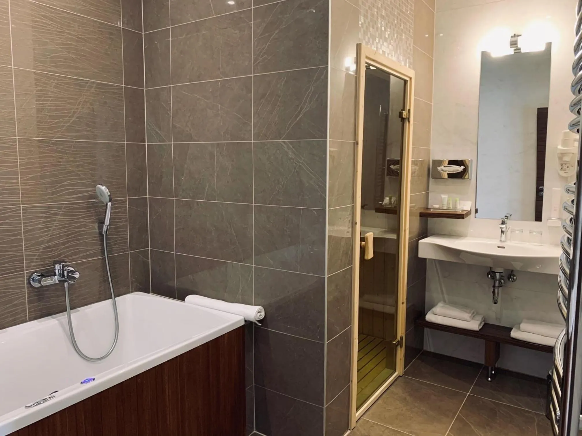 Sauna in Barack Thermal Hotel and Spa