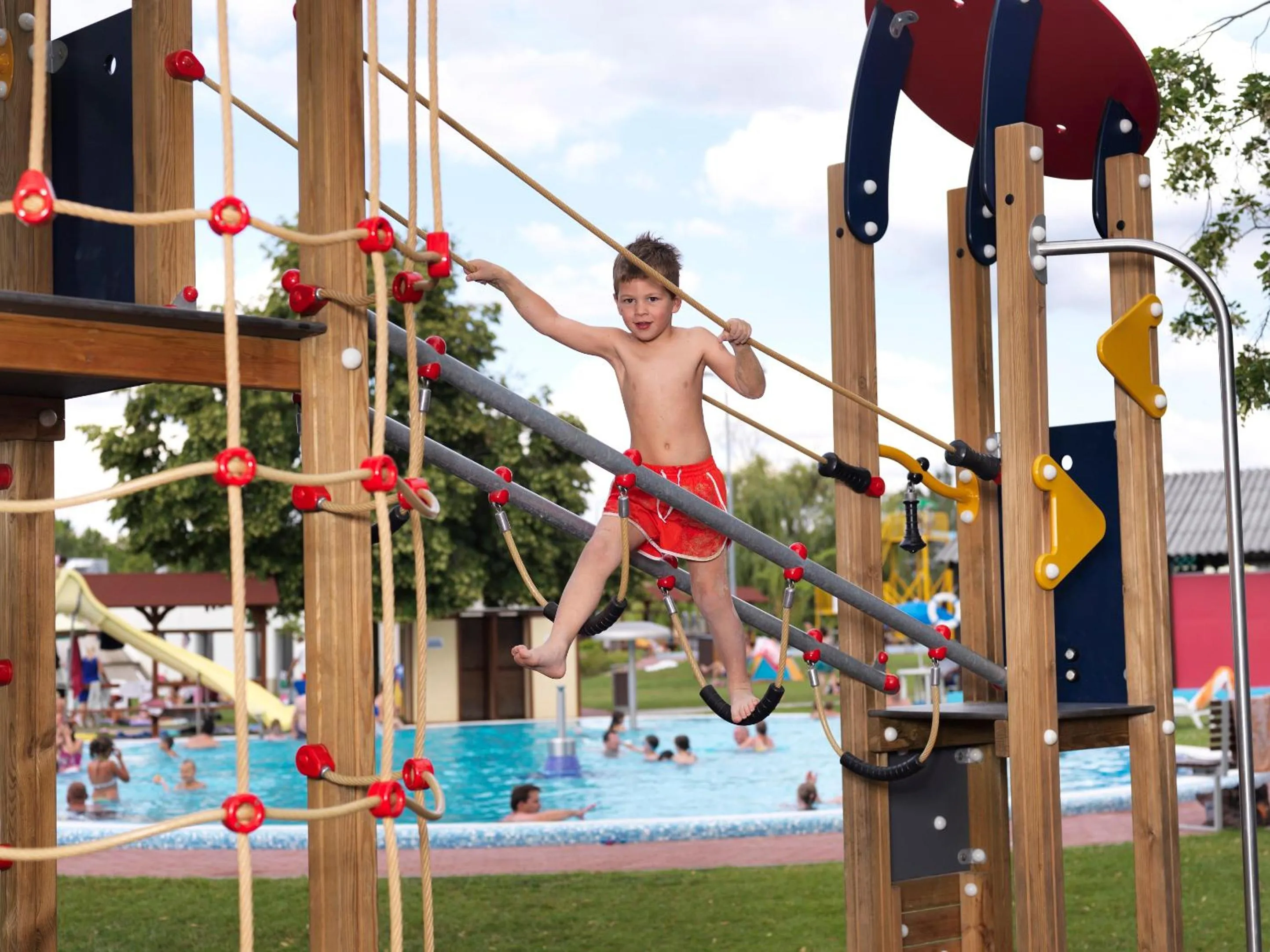 Children play ground in Barack Thermal Hotel and Spa