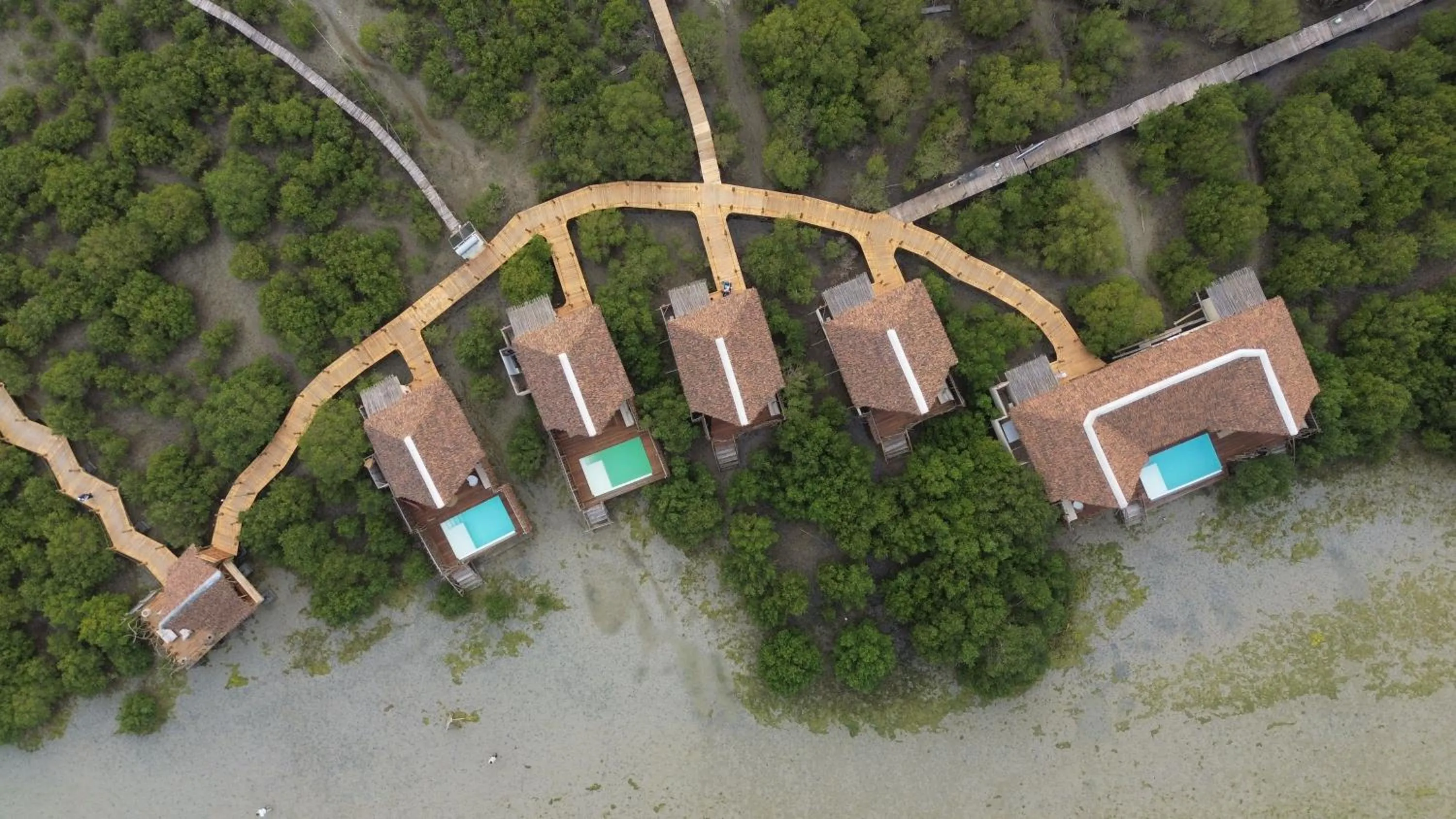 Property building in Casa Mikoko Resort