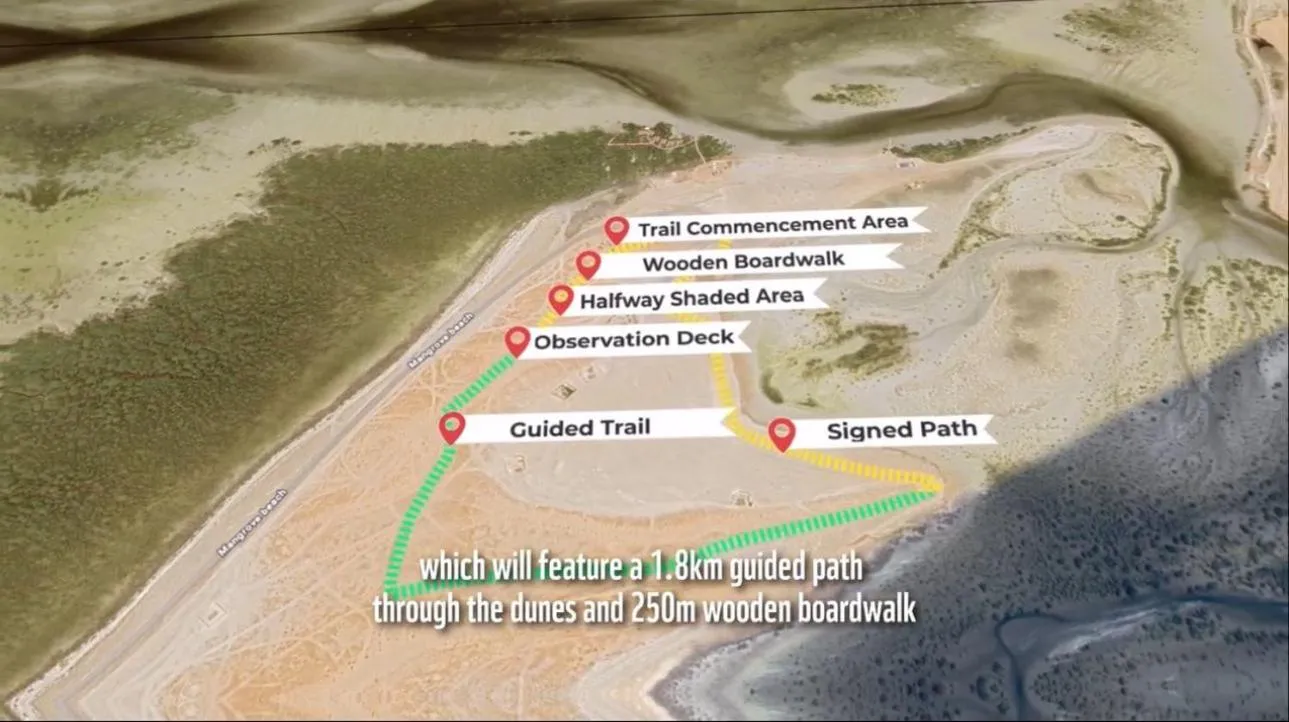 Natural landscape in Casa Mikoko Resort