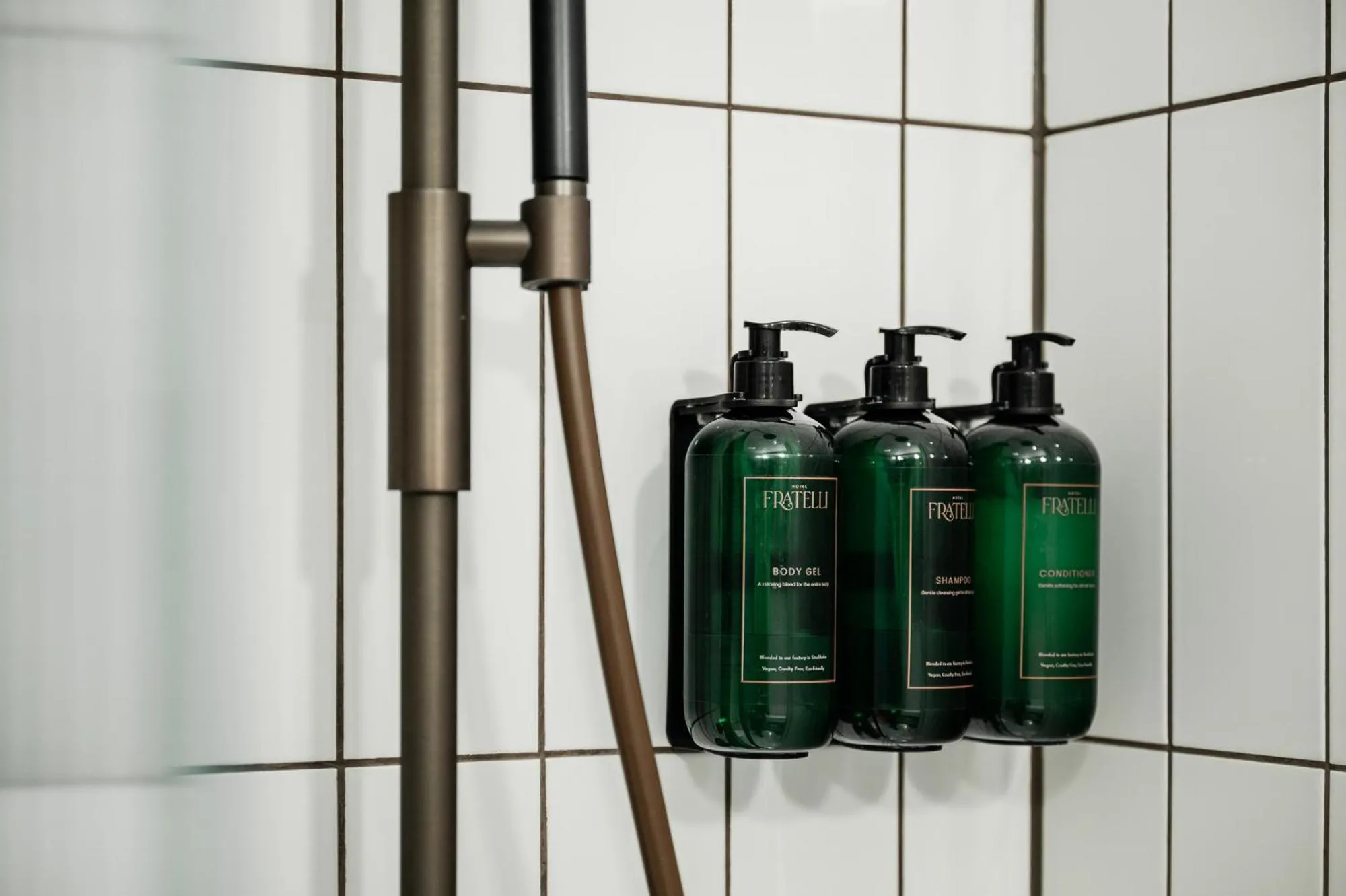 Shower in Hotel Fratelli