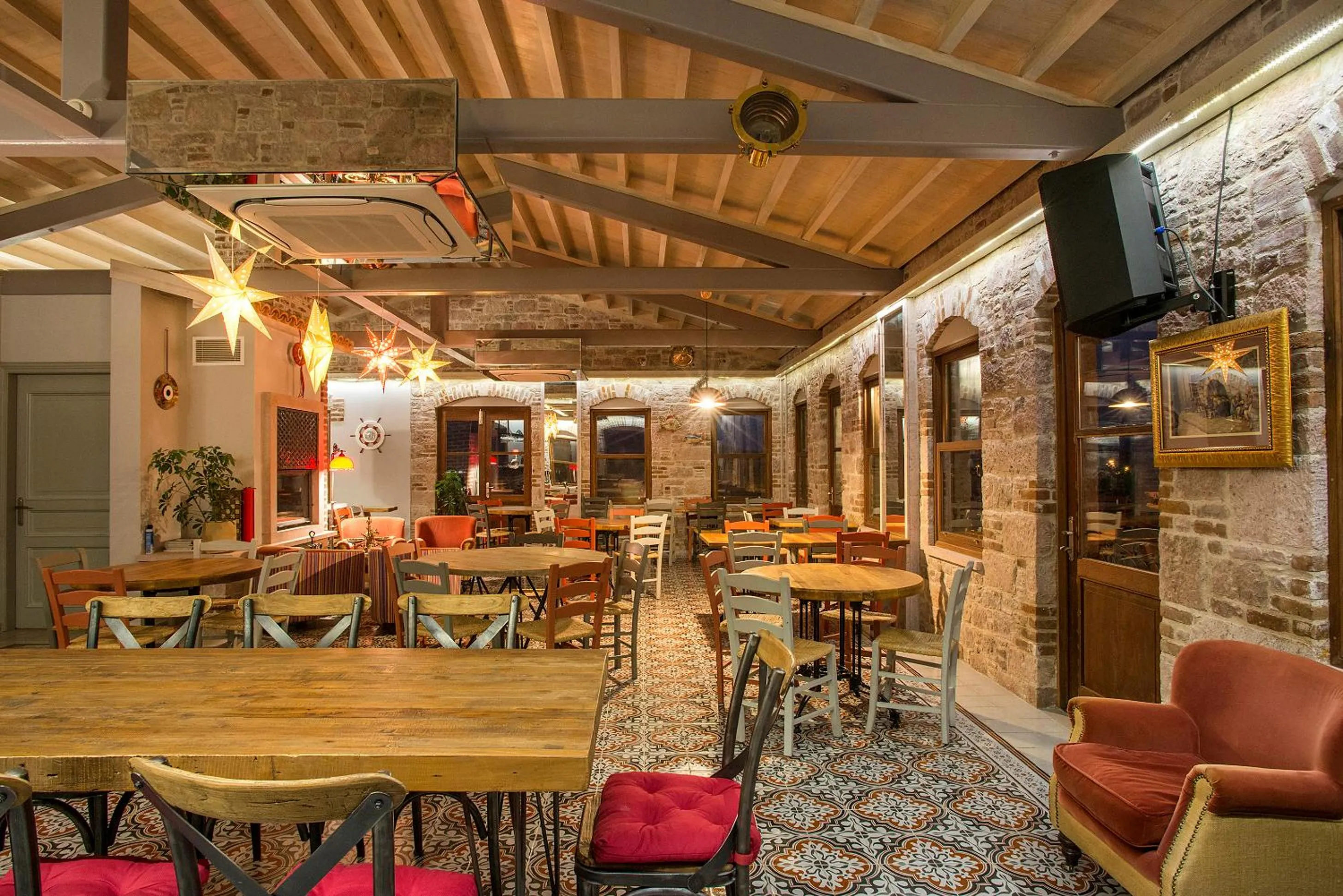 Restaurant/places to eat in Cunda Labris Hotel