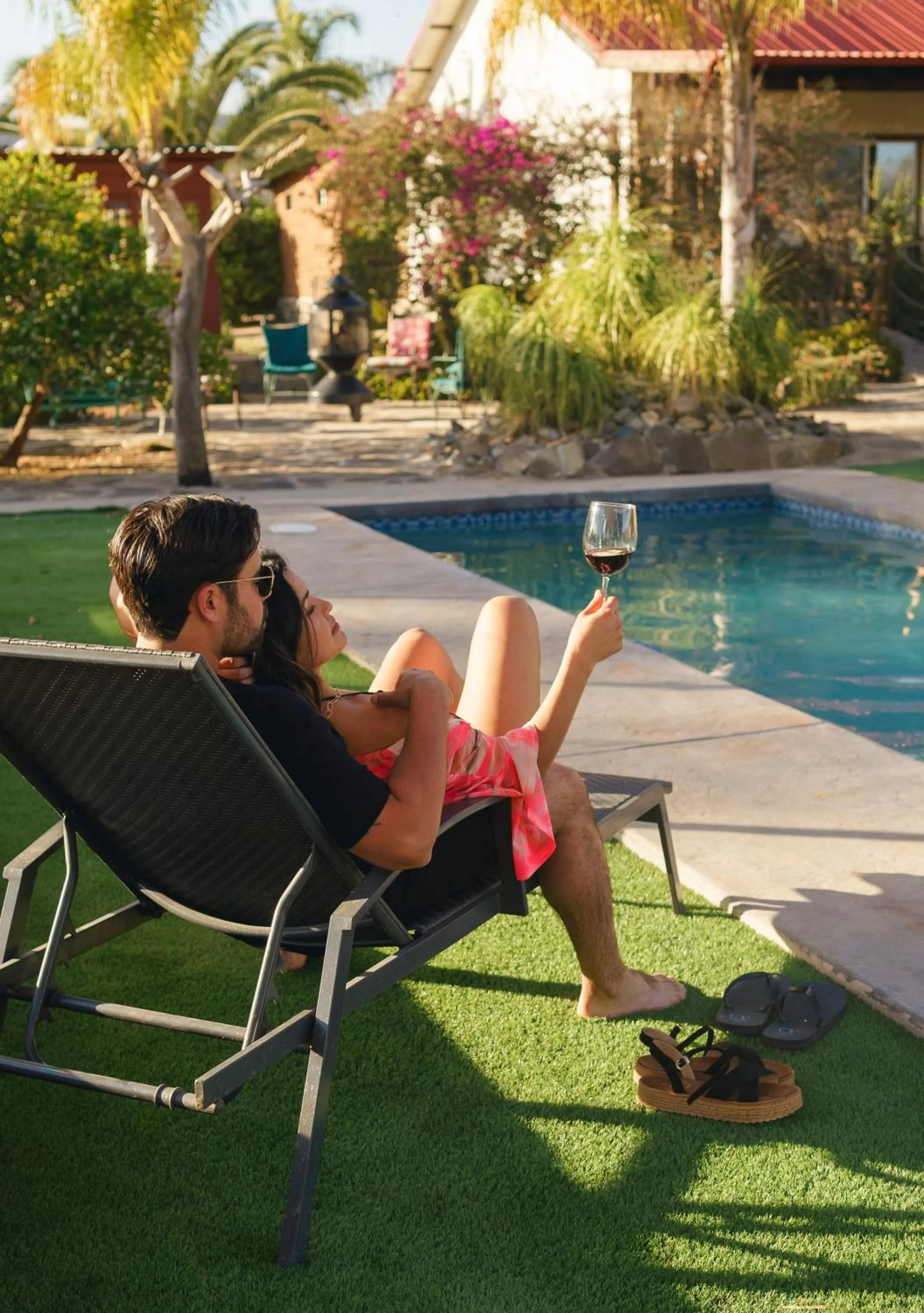 Swimming pool in Terra del Valle Bed & Breakfast