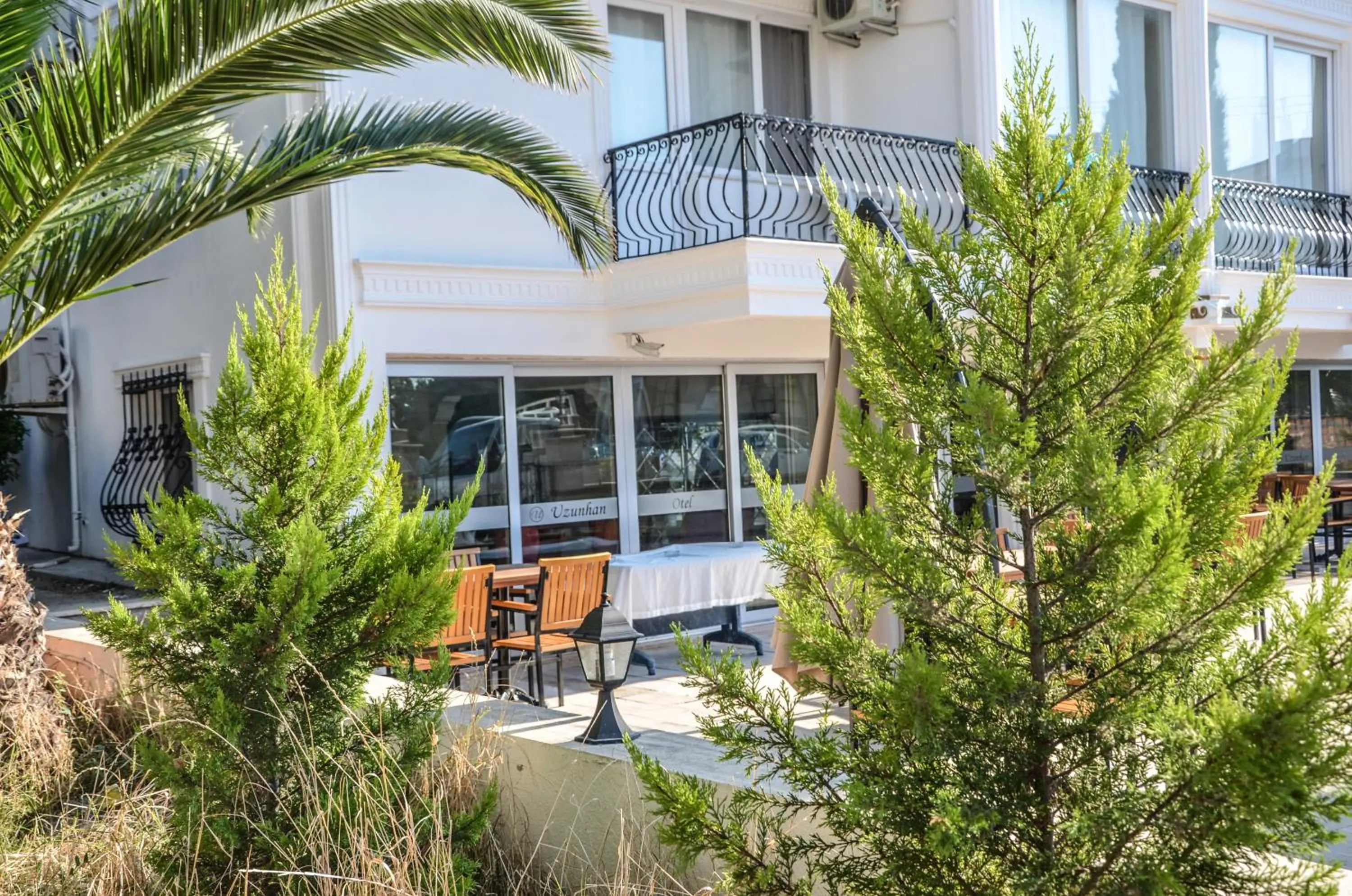 Patio in Uzunhan Hotel