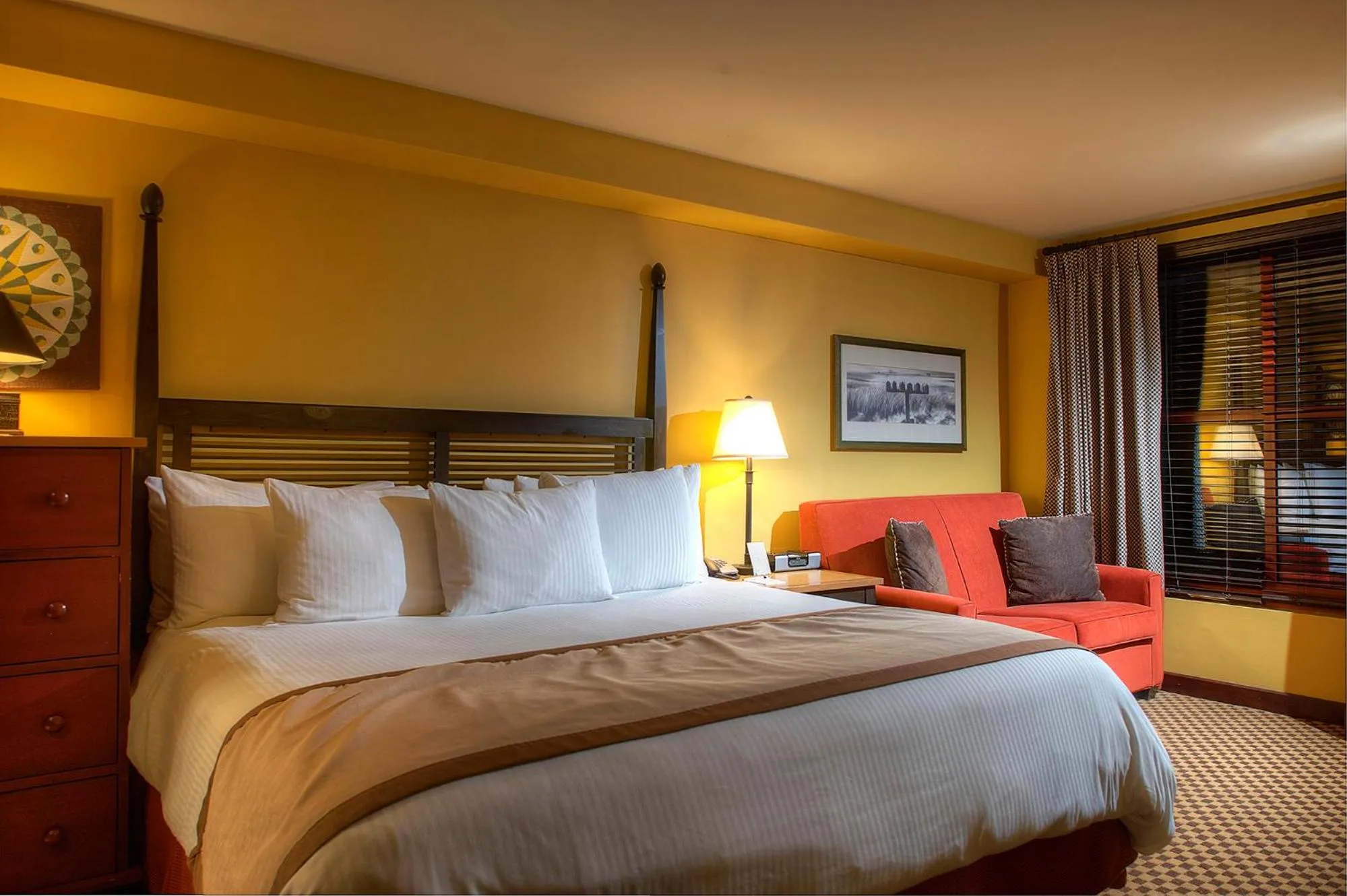 Bed in Bear Creek Mountain Resort