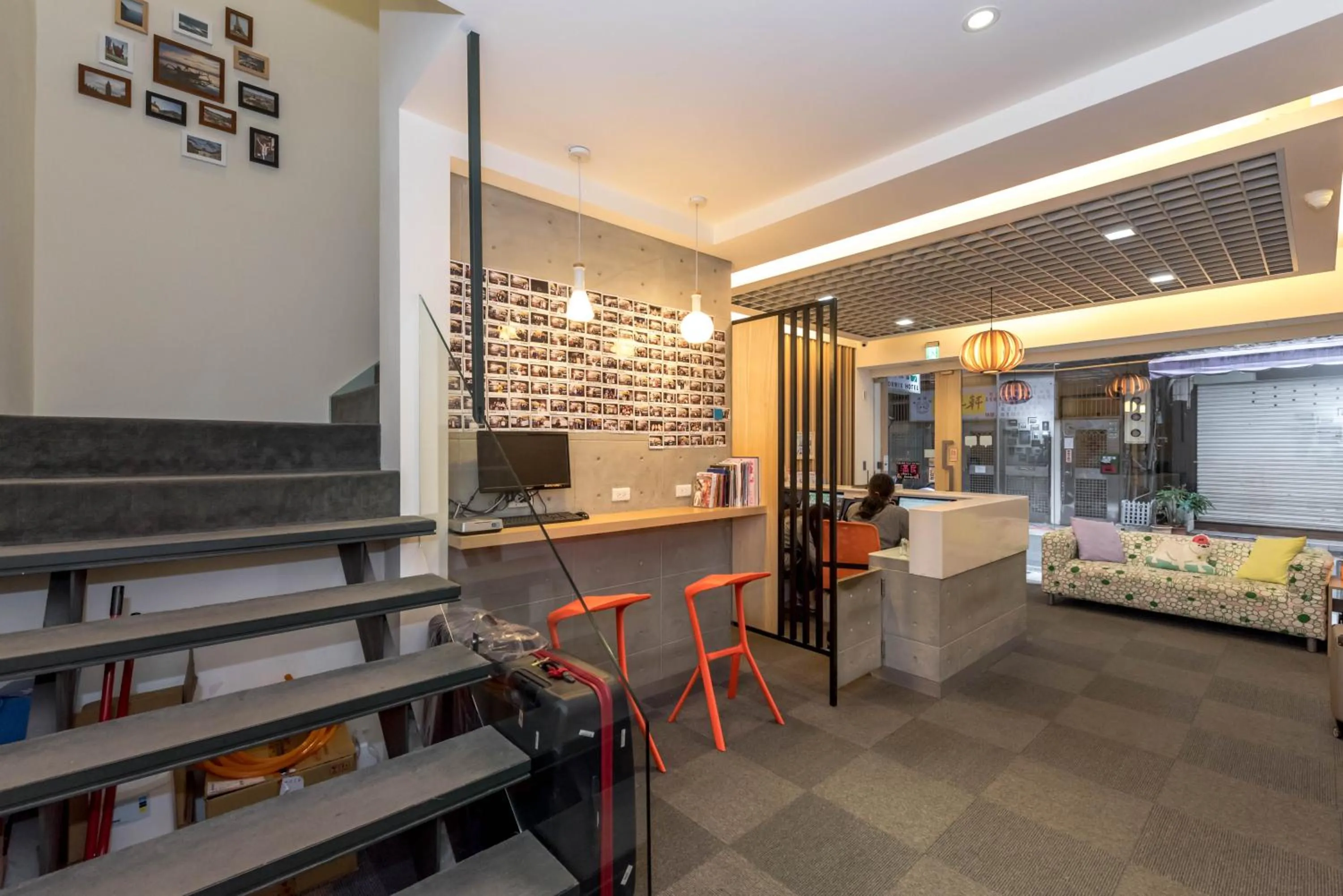 Lobby or reception in ColorMix Hotel & Hostel