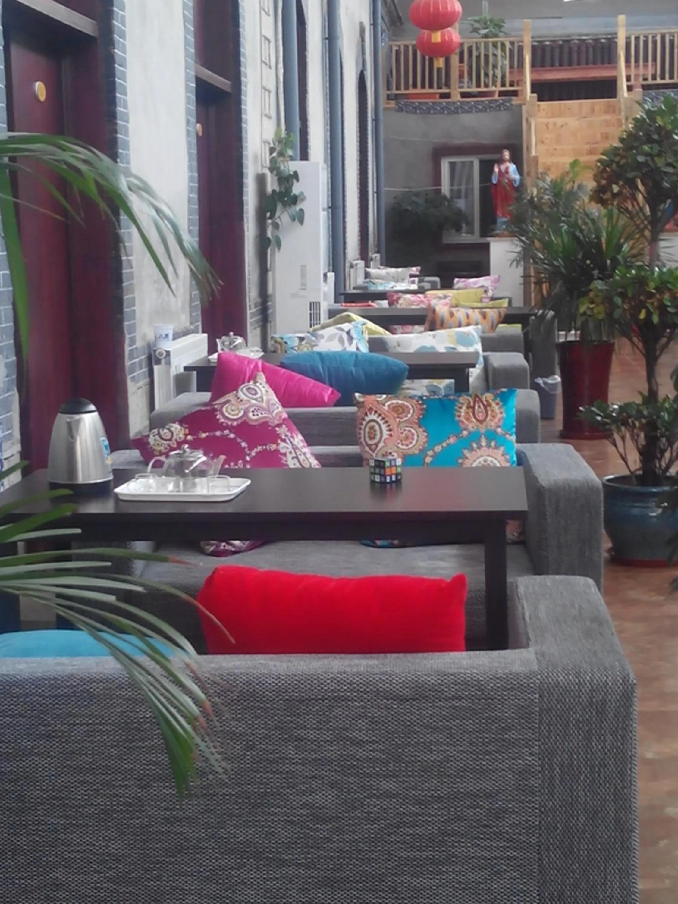 Decorative detail in Jinan Mountain and Sea Culture Hotel