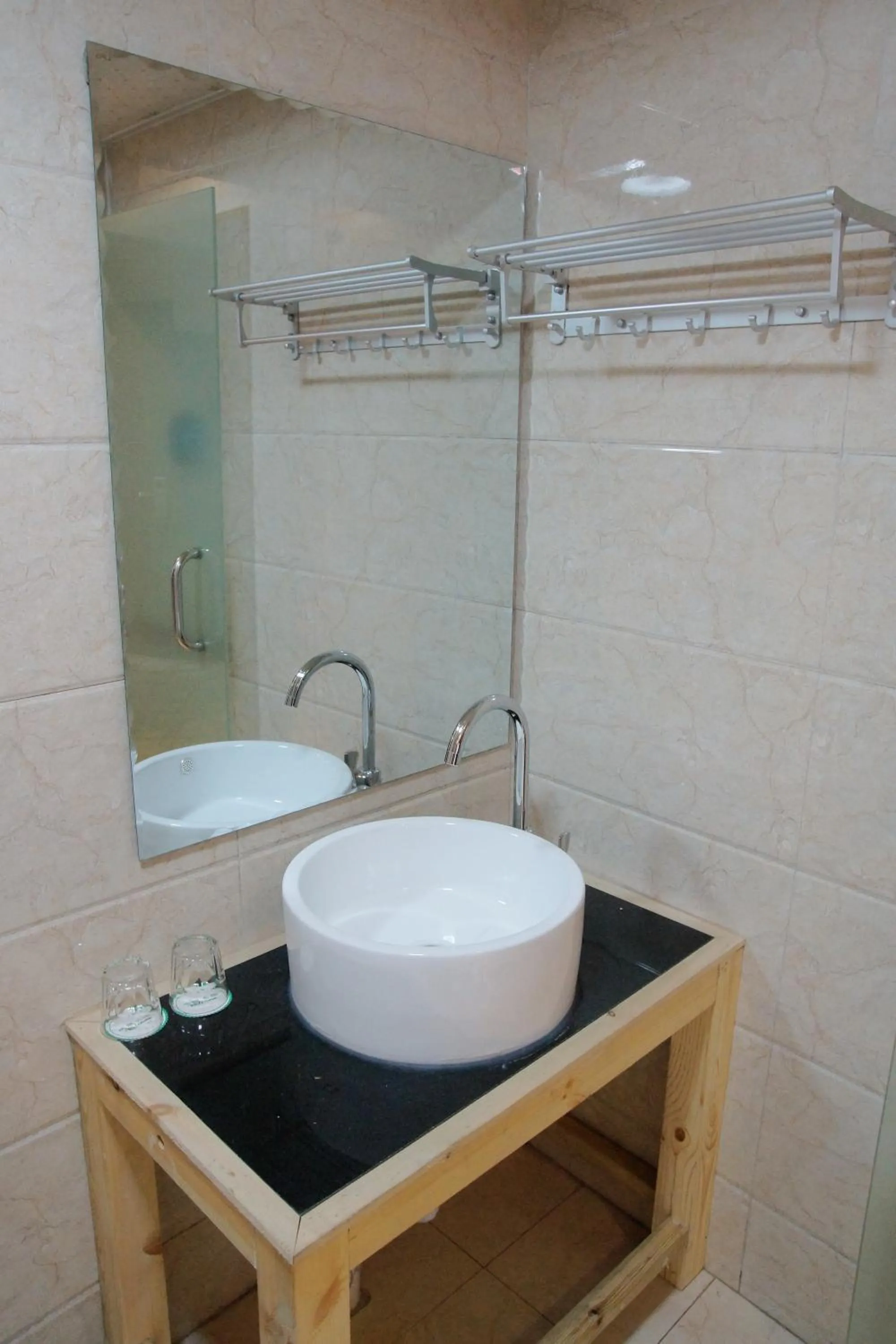 Bathroom in Jinan Mountain and Sea Culture Hotel