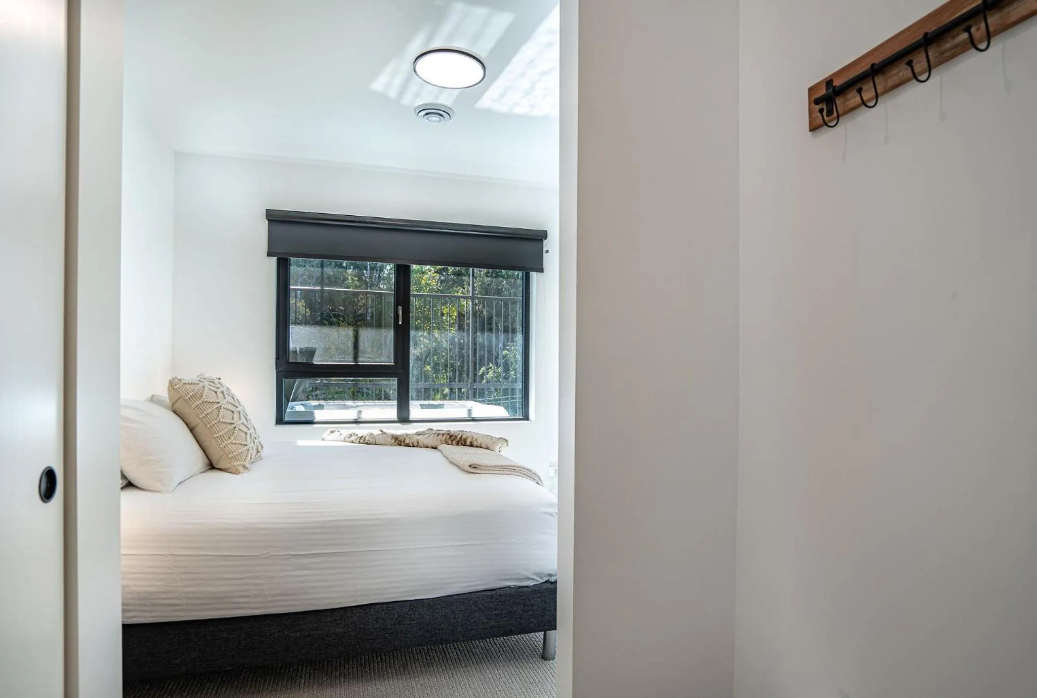 Bed in Mountainview Escape by Revelstoke Vacations