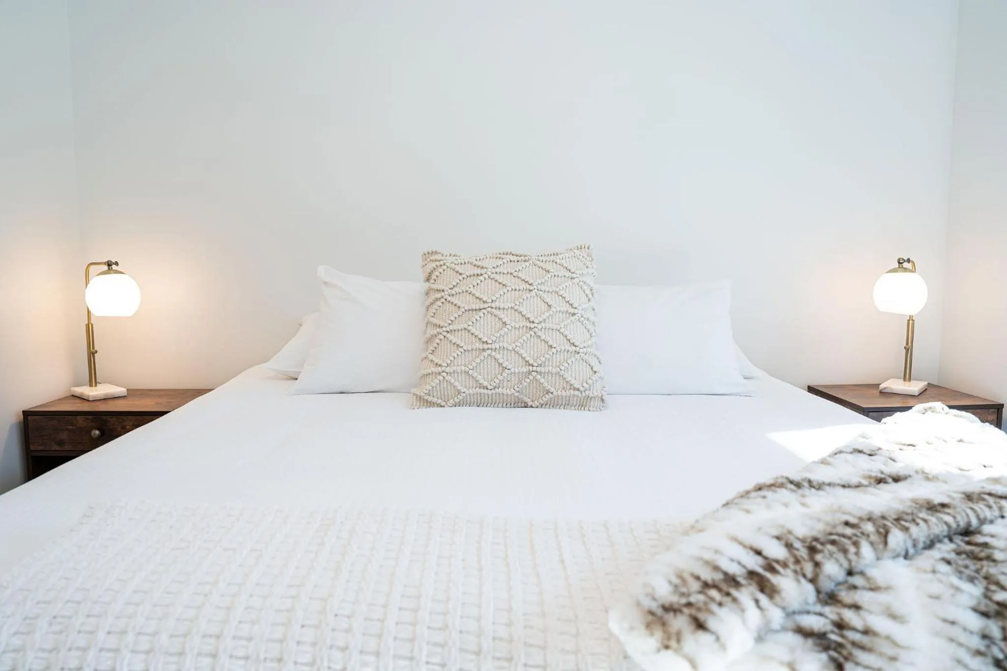 Bed in Mountainview Escape by Revelstoke Vacations