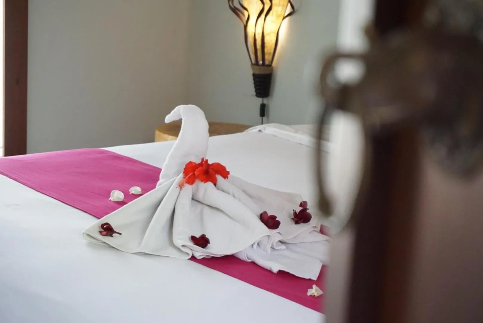 Bed in Louto Dmell Villa & Deluxe