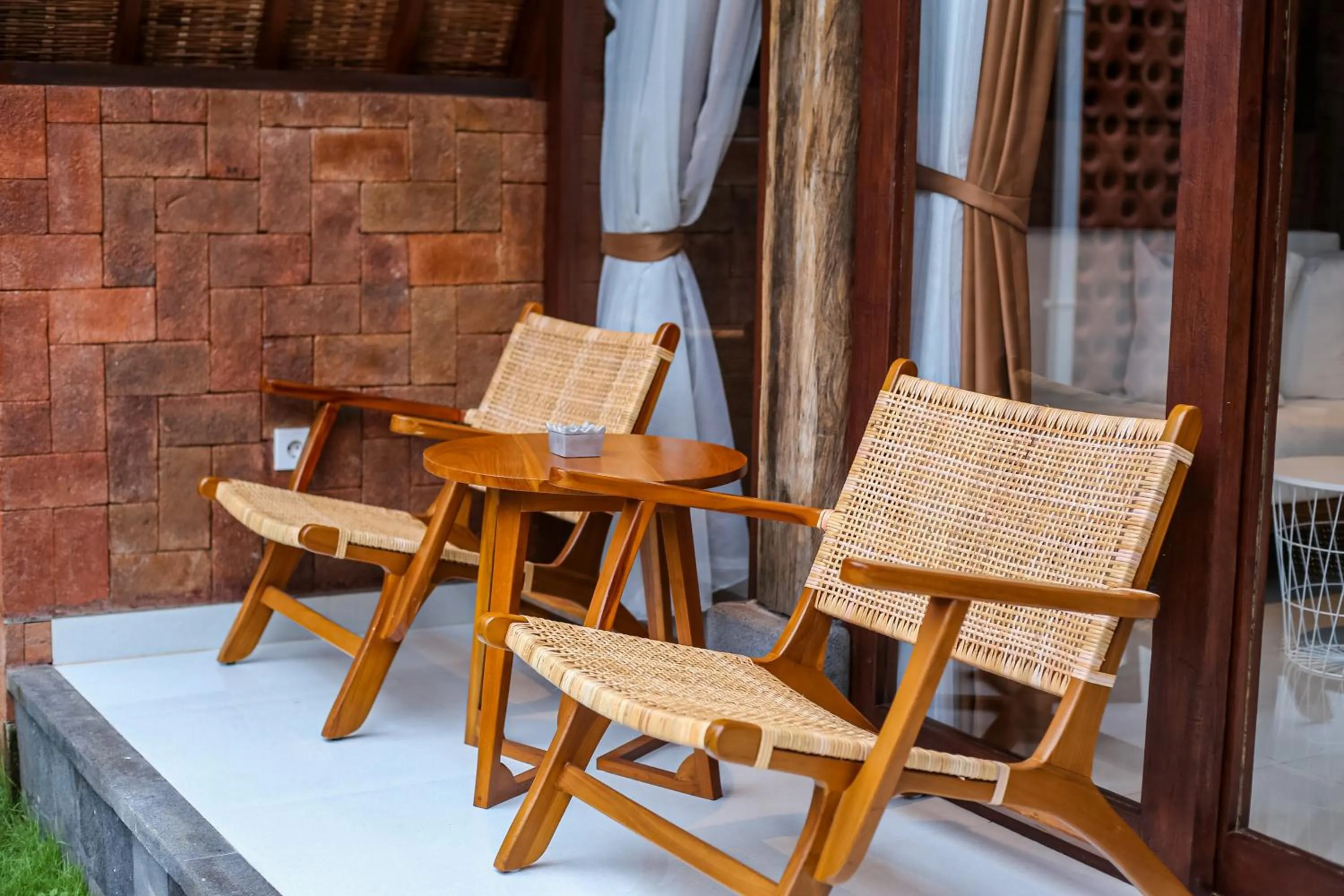 Balcony/Terrace in Louto Dmell Villa & Deluxe