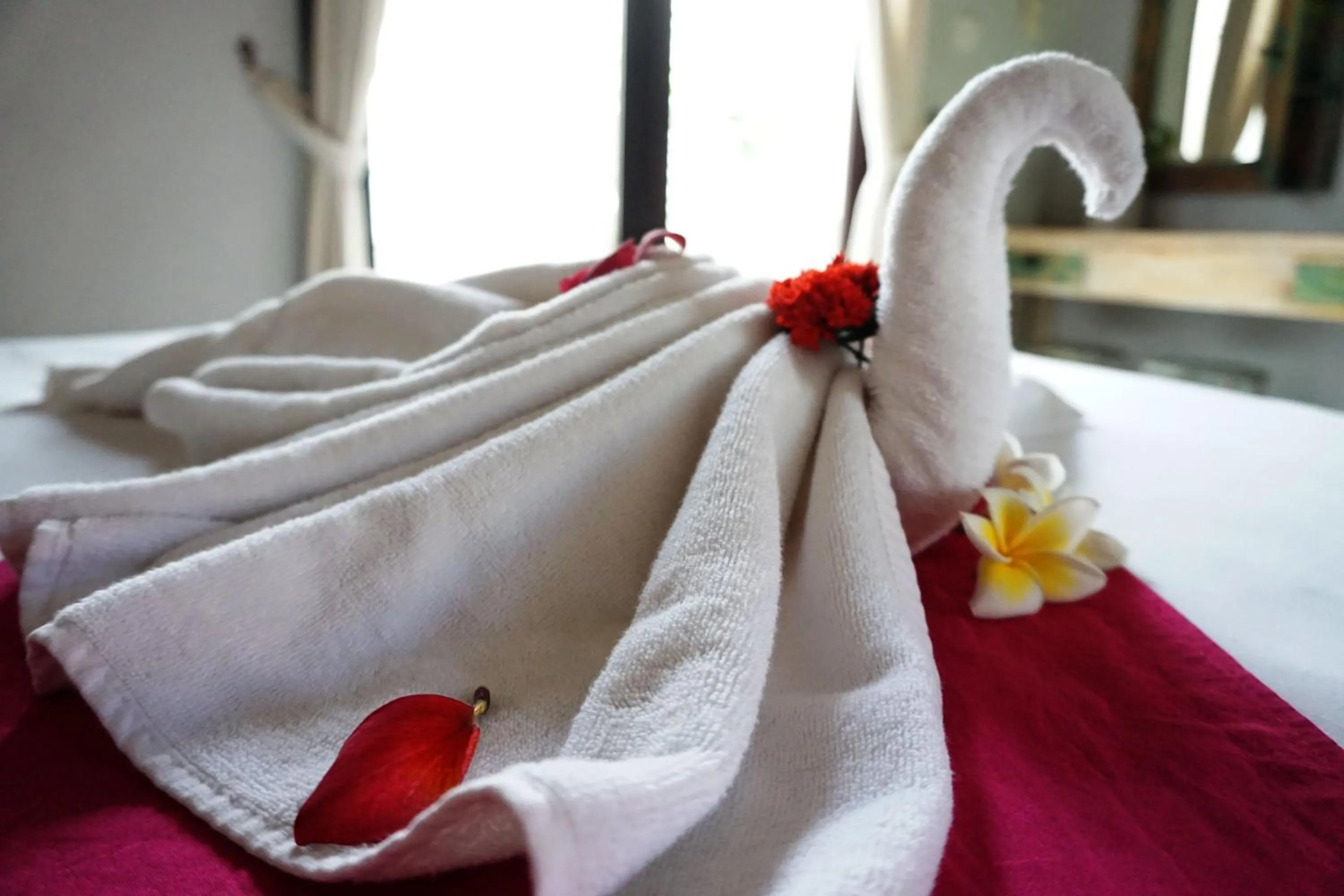 Decorative detail, Bed in Louto Dmell Villa & Deluxe