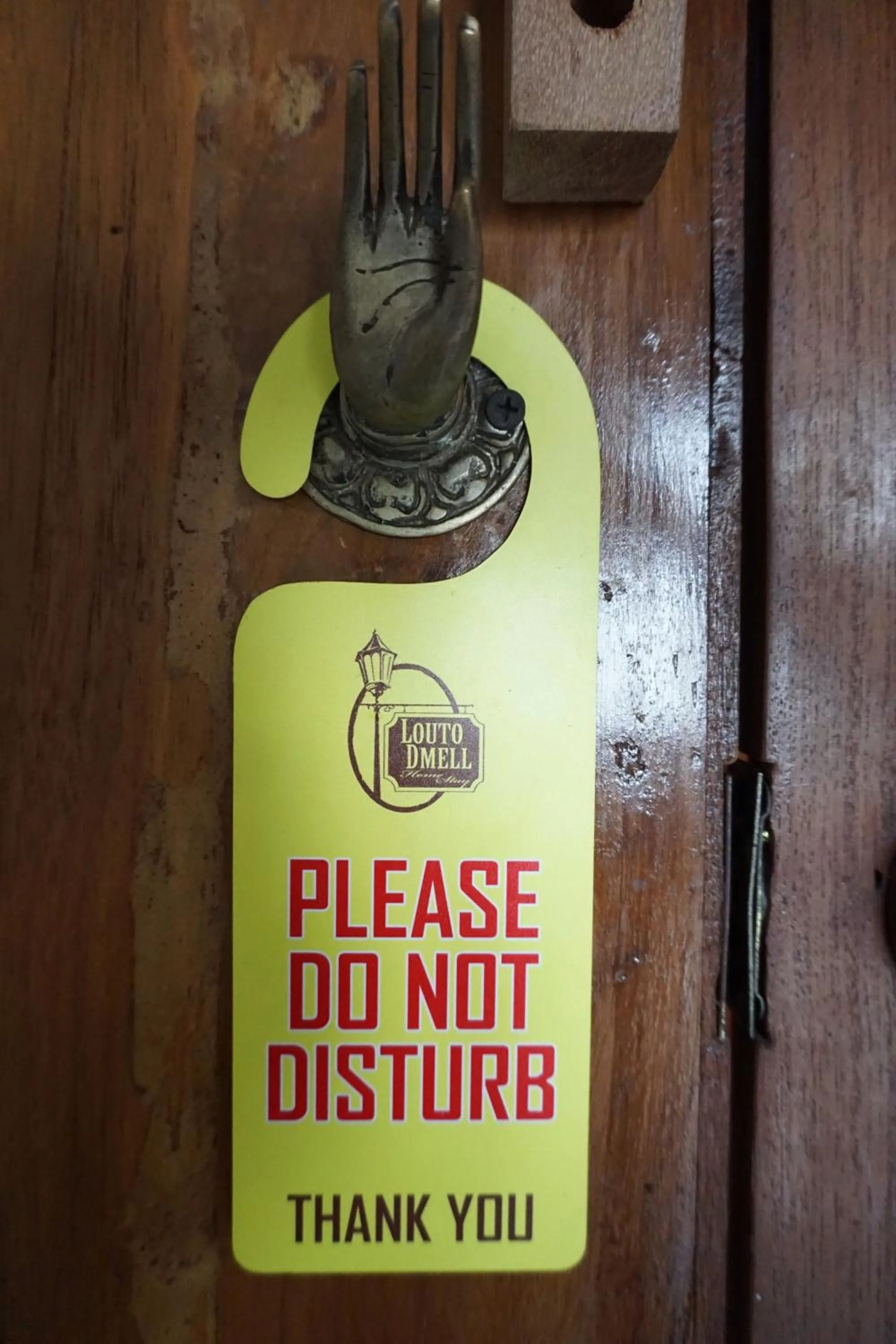 Decorative detail in Louto Dmell Villa & Deluxe