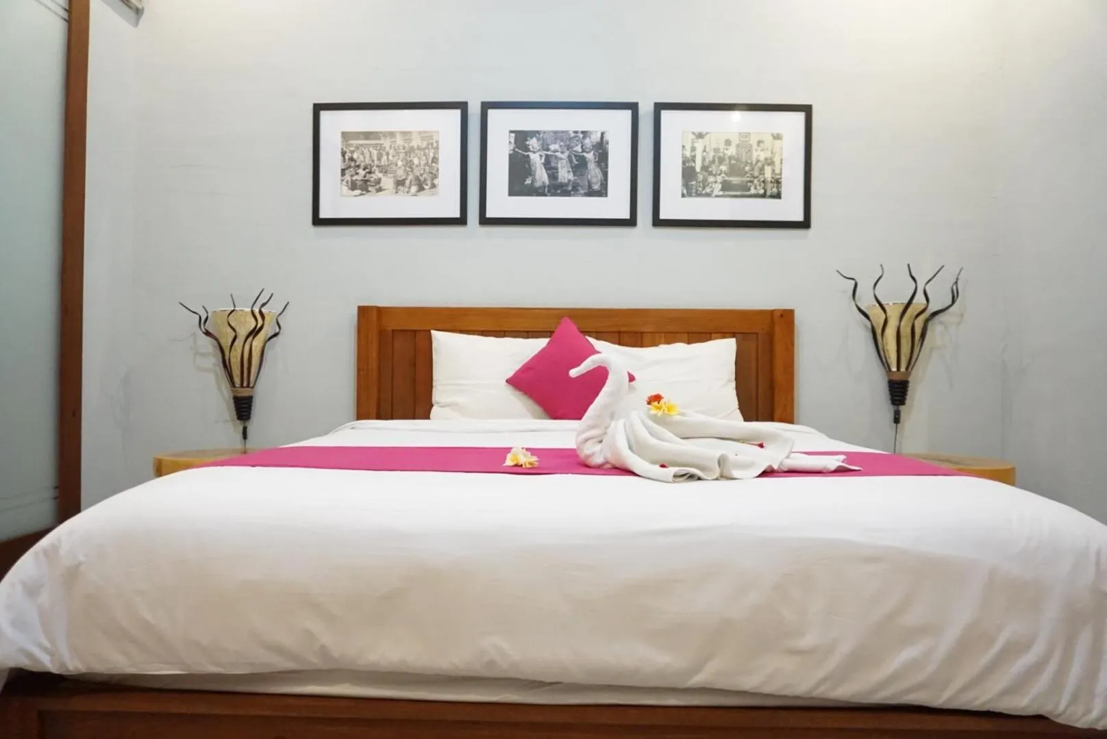 Bed in Louto Dmell Villa & Deluxe