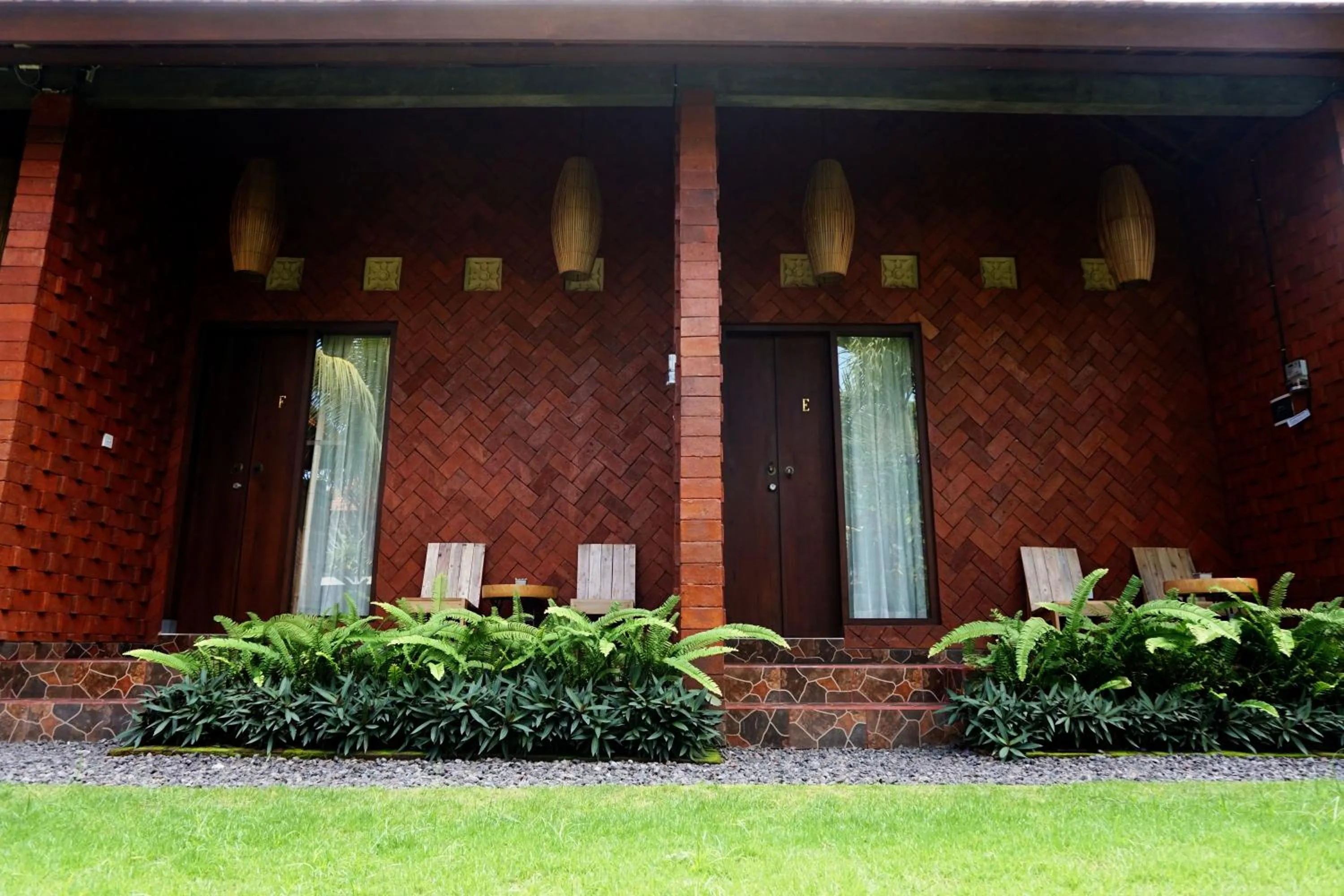 Patio in Louto Dmell Villa & Deluxe