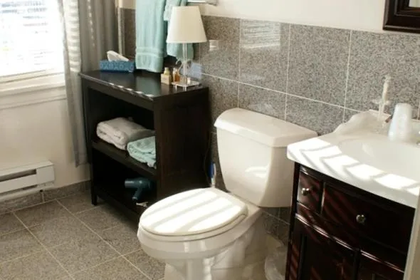 Toilet in Fountainview Inn