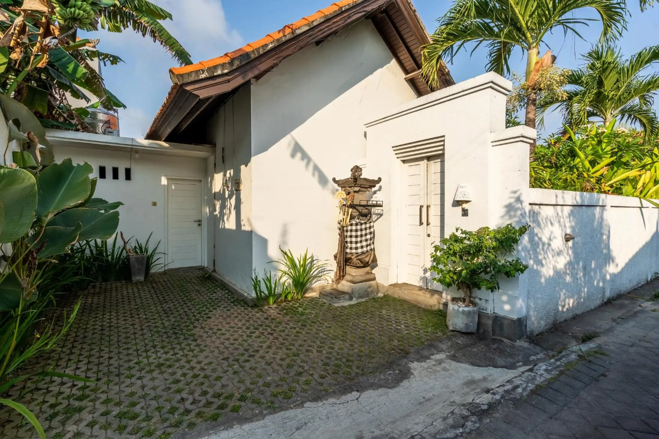 Facade/entrance in Jungle Amaranth Villa Canggu - Exclusive 3BR Retreat with Pool, Modern Amenities and Top Location - New Year's Offer