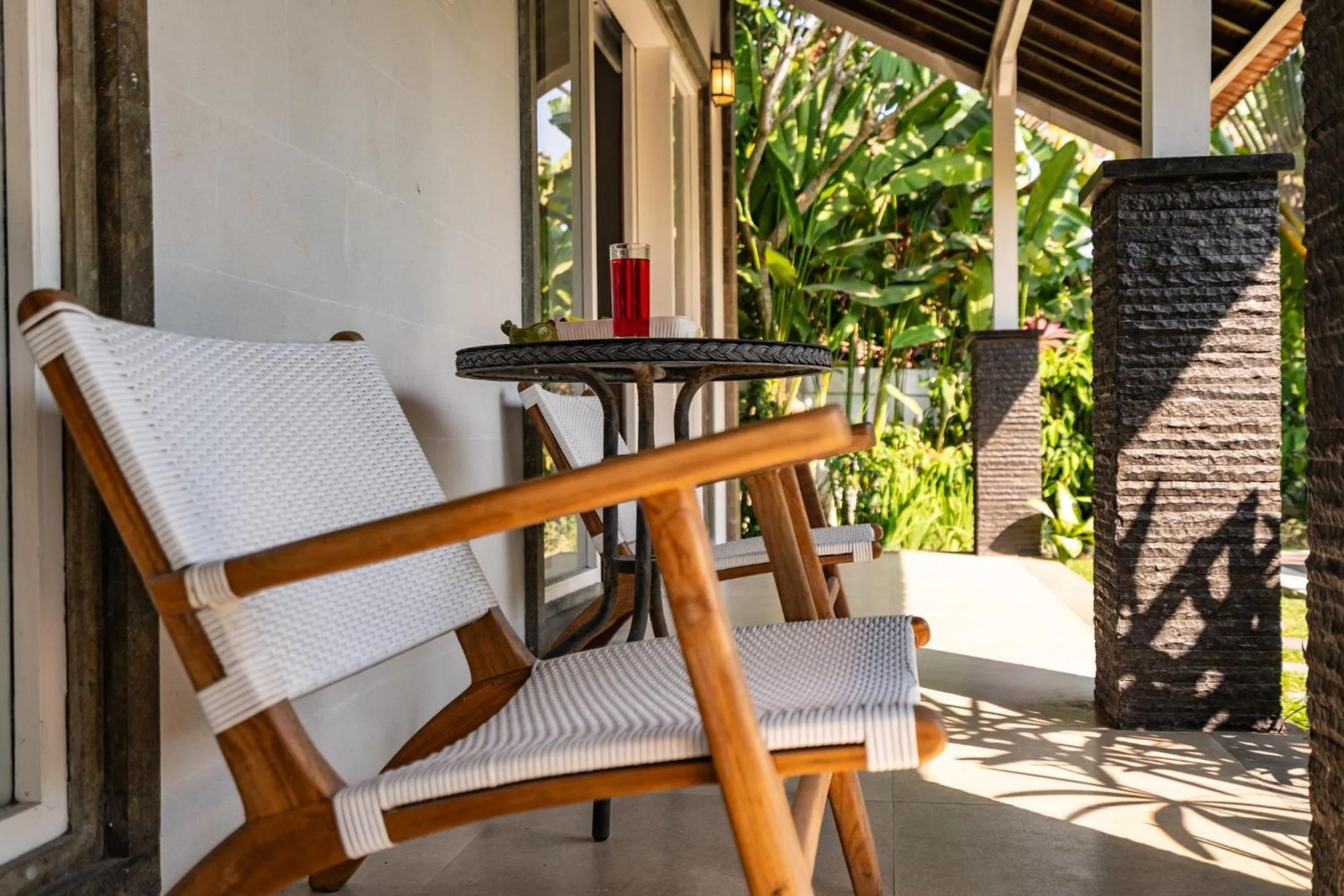 Balcony/Terrace in Jungle Amaranth Villa Canggu - Exclusive 3BR Retreat with Pool, Modern Amenities and Top Location - New Year's Offer