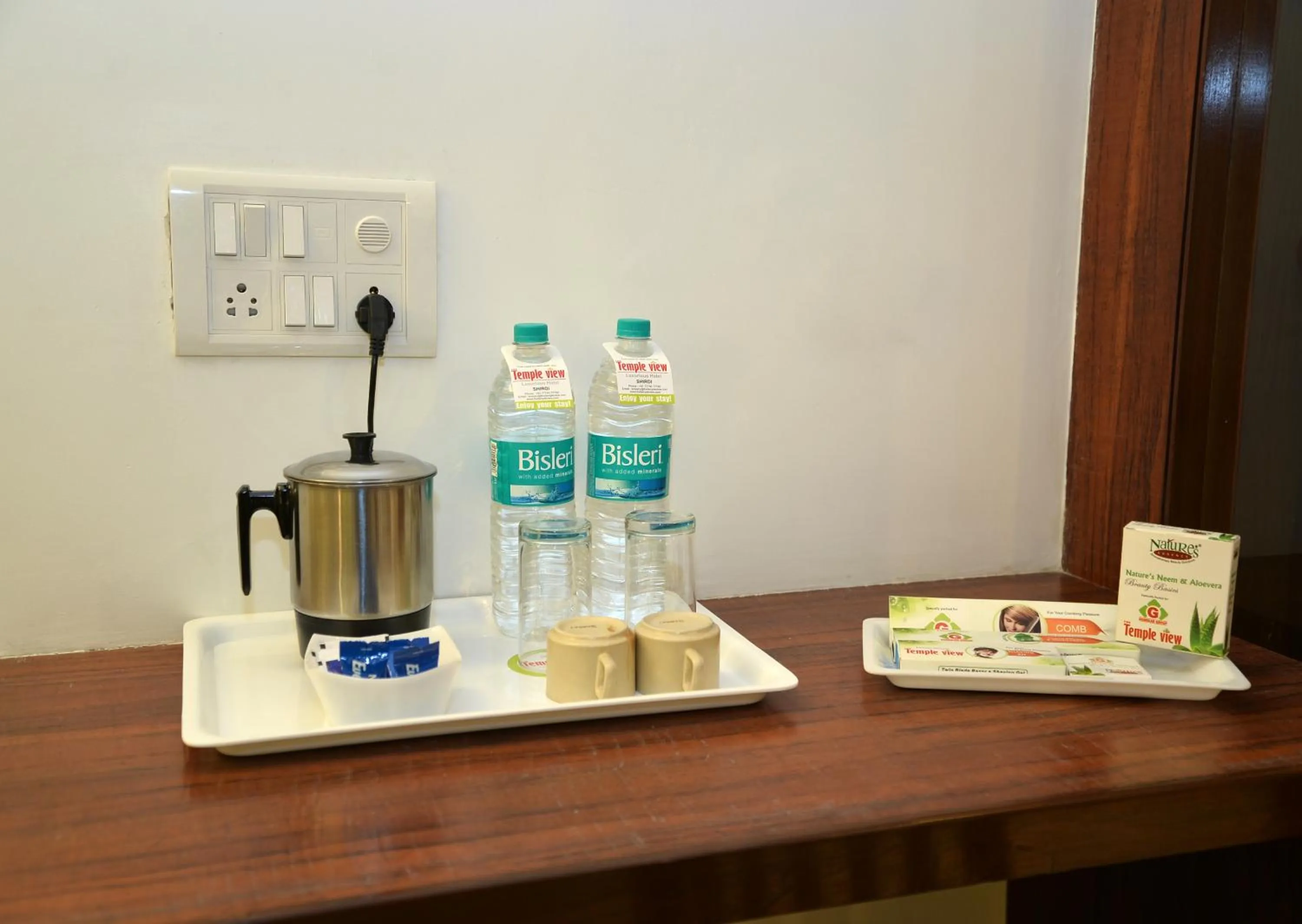 Coffee/tea facilities in The Temple View Hotel