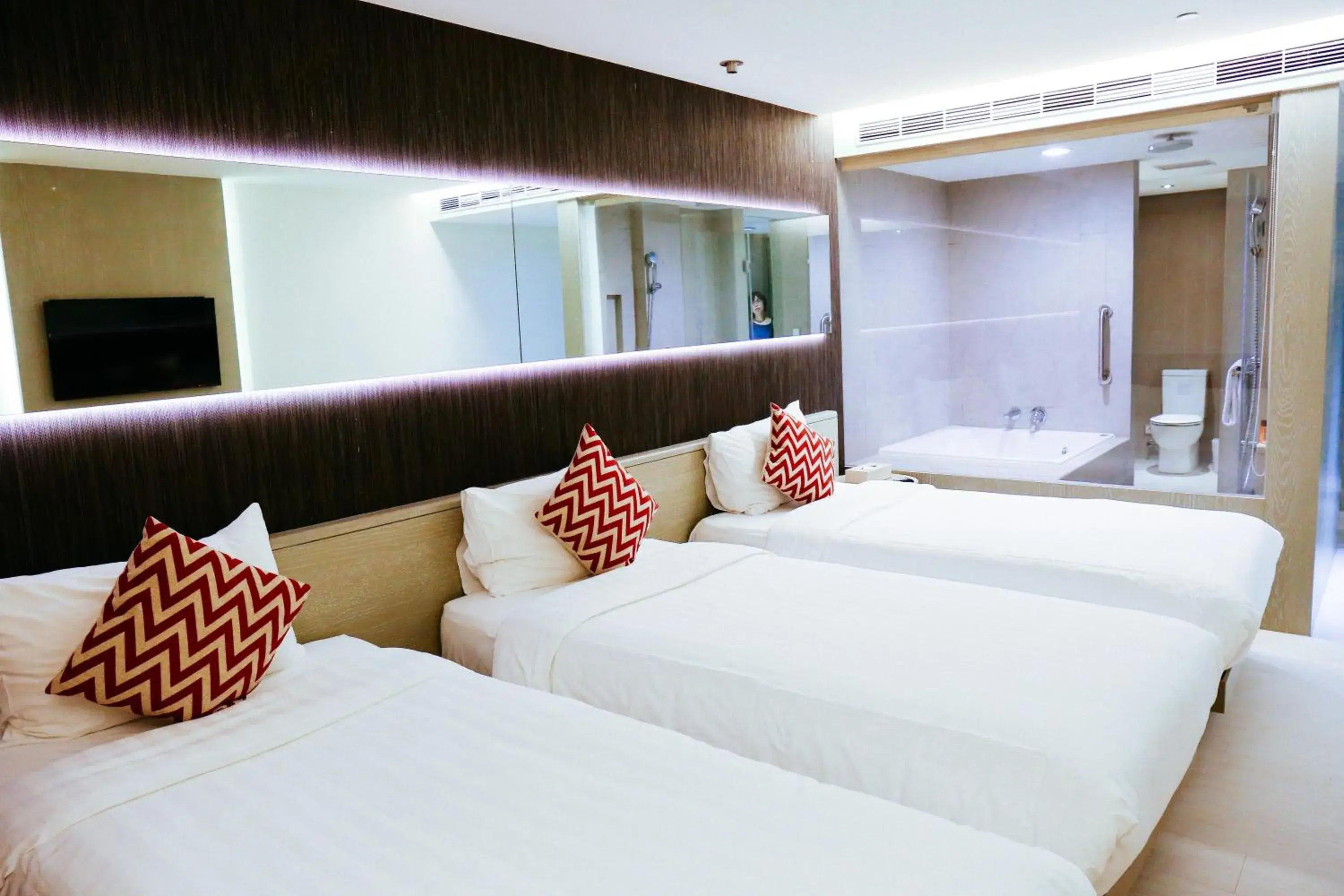 Superior Triple Room in Inhouse Hotel Yehliu Superior Triple Room in Inhouse Hotel Yehliu