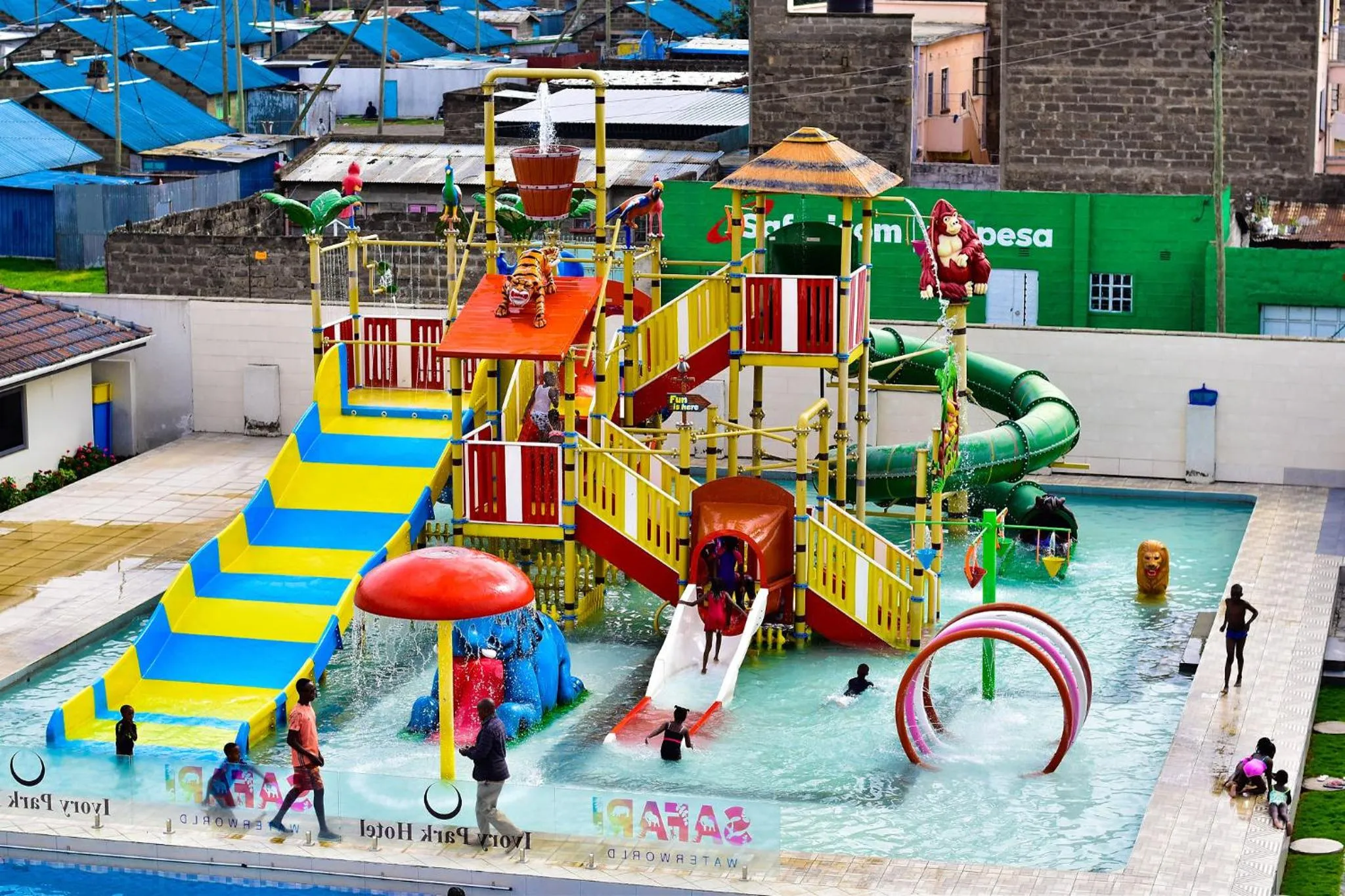 Aqua park in Ivory Park Hotel - Safari Waterworld