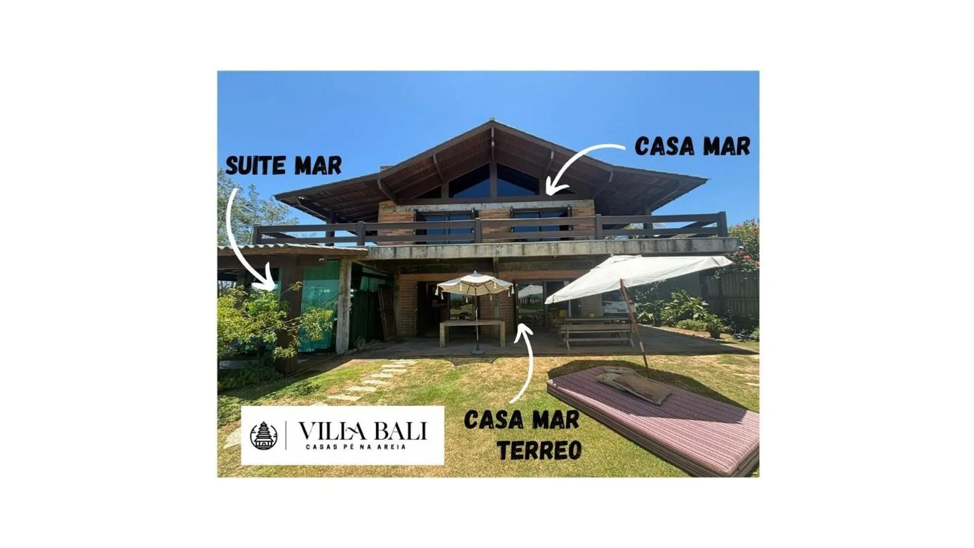 Villa Bali Casas pé na areia