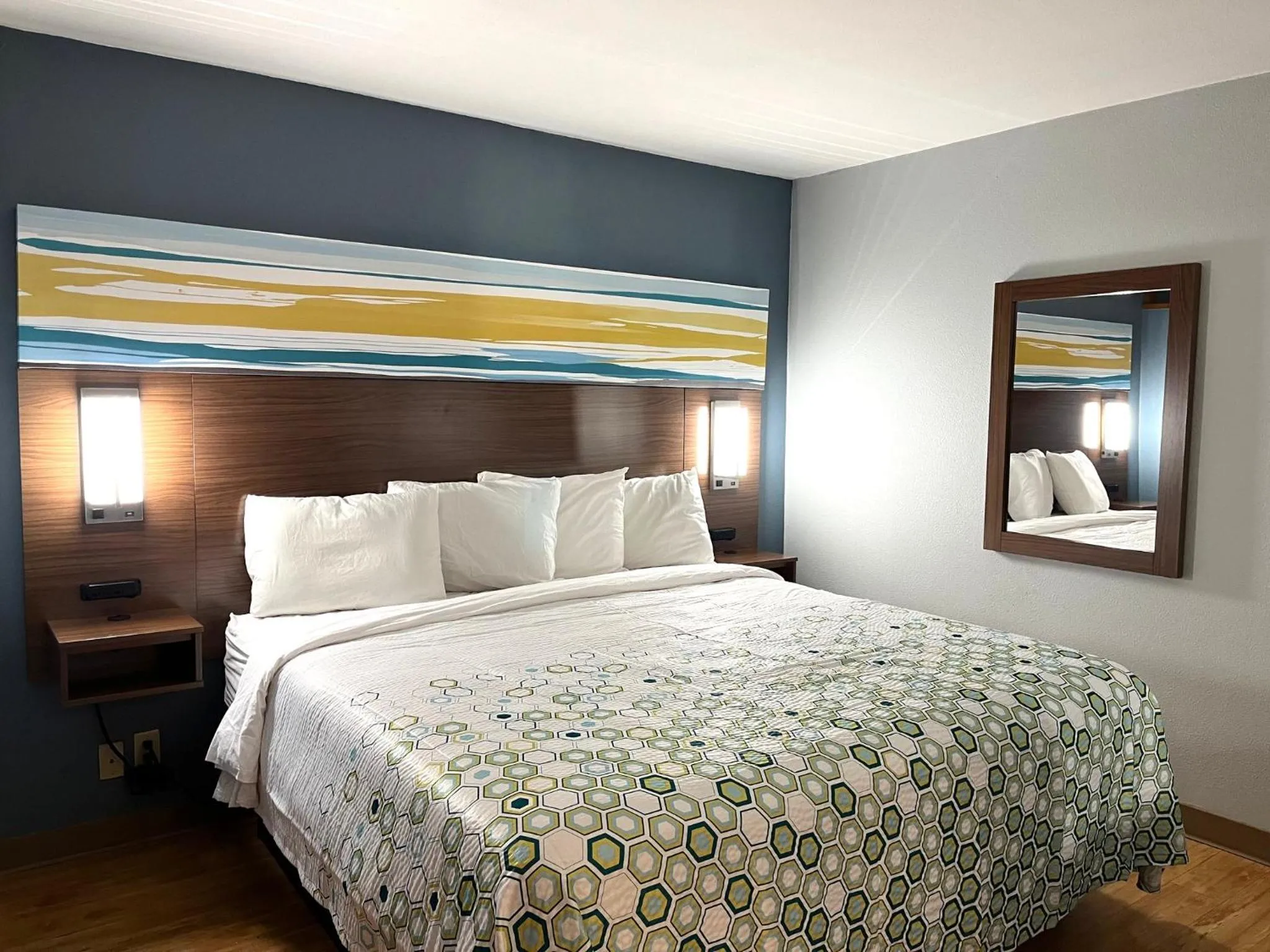 Bedroom in HomeTowne Studios by Red Roof Amarillo West