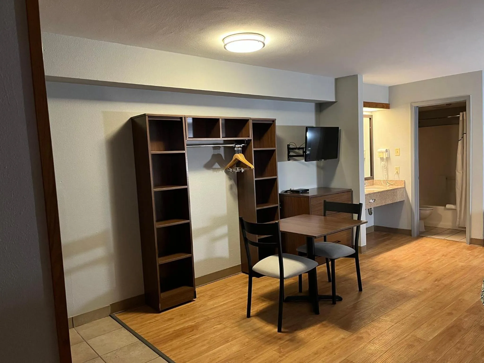 Kitchen or kitchenette in HomeTowne Studios by Red Roof Amarillo West