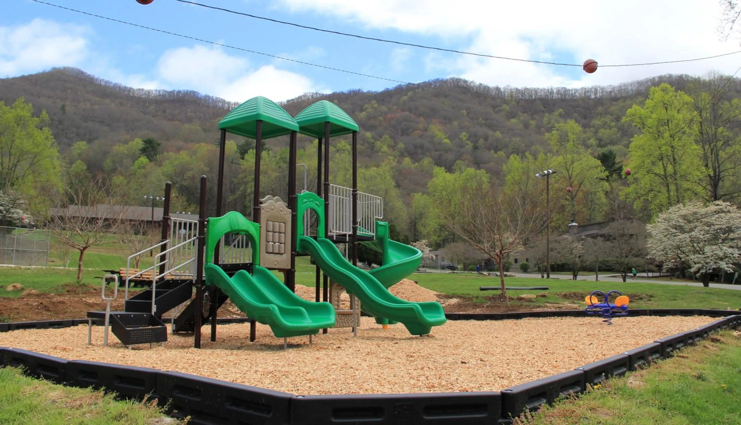 Children play ground in Fontana Village Resort & Marina