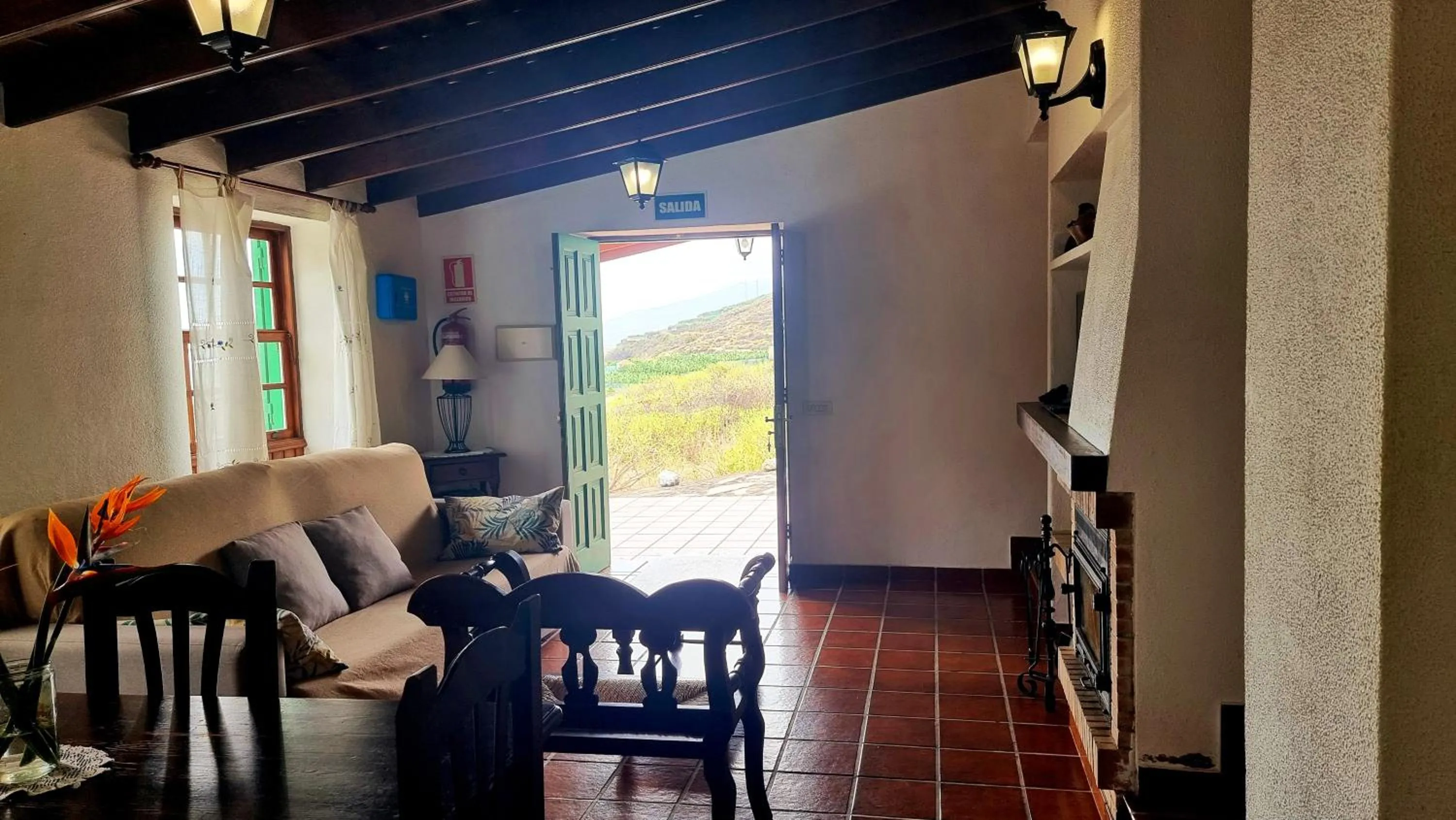 Living room in Pancho Molina