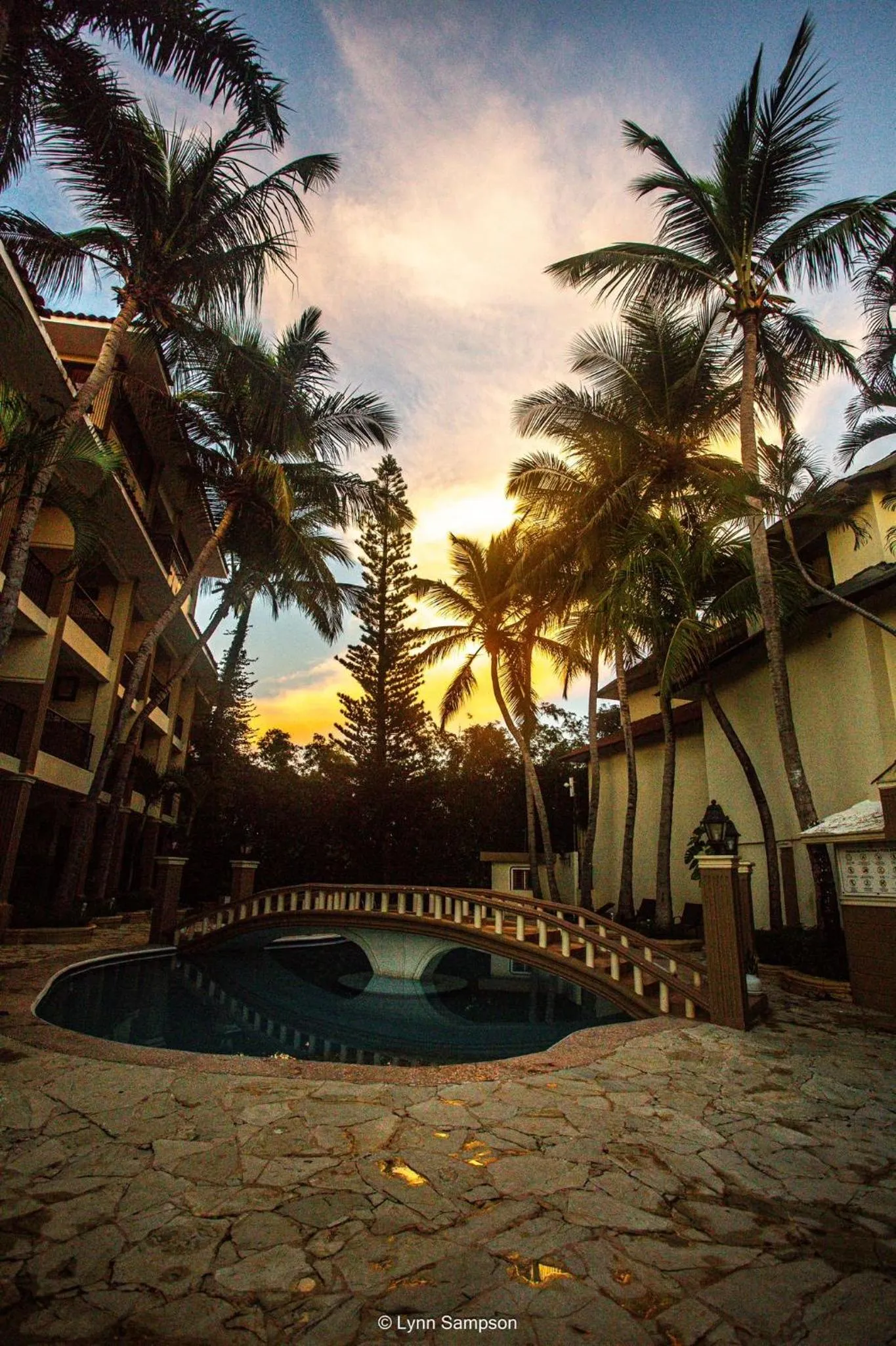 Sunset in Hotel Plaza Brisas