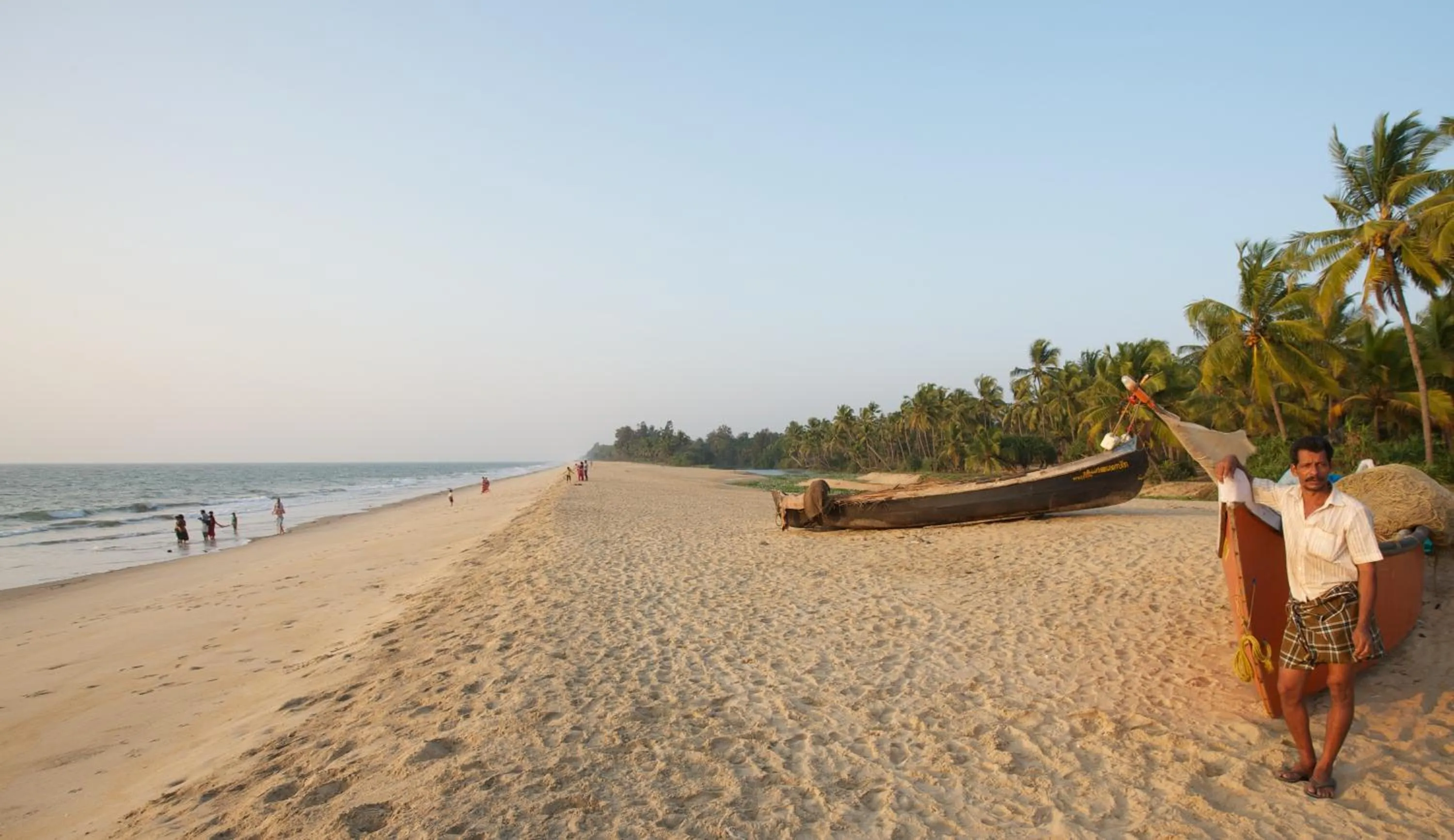 Beach in Neeleshwar Hermitage